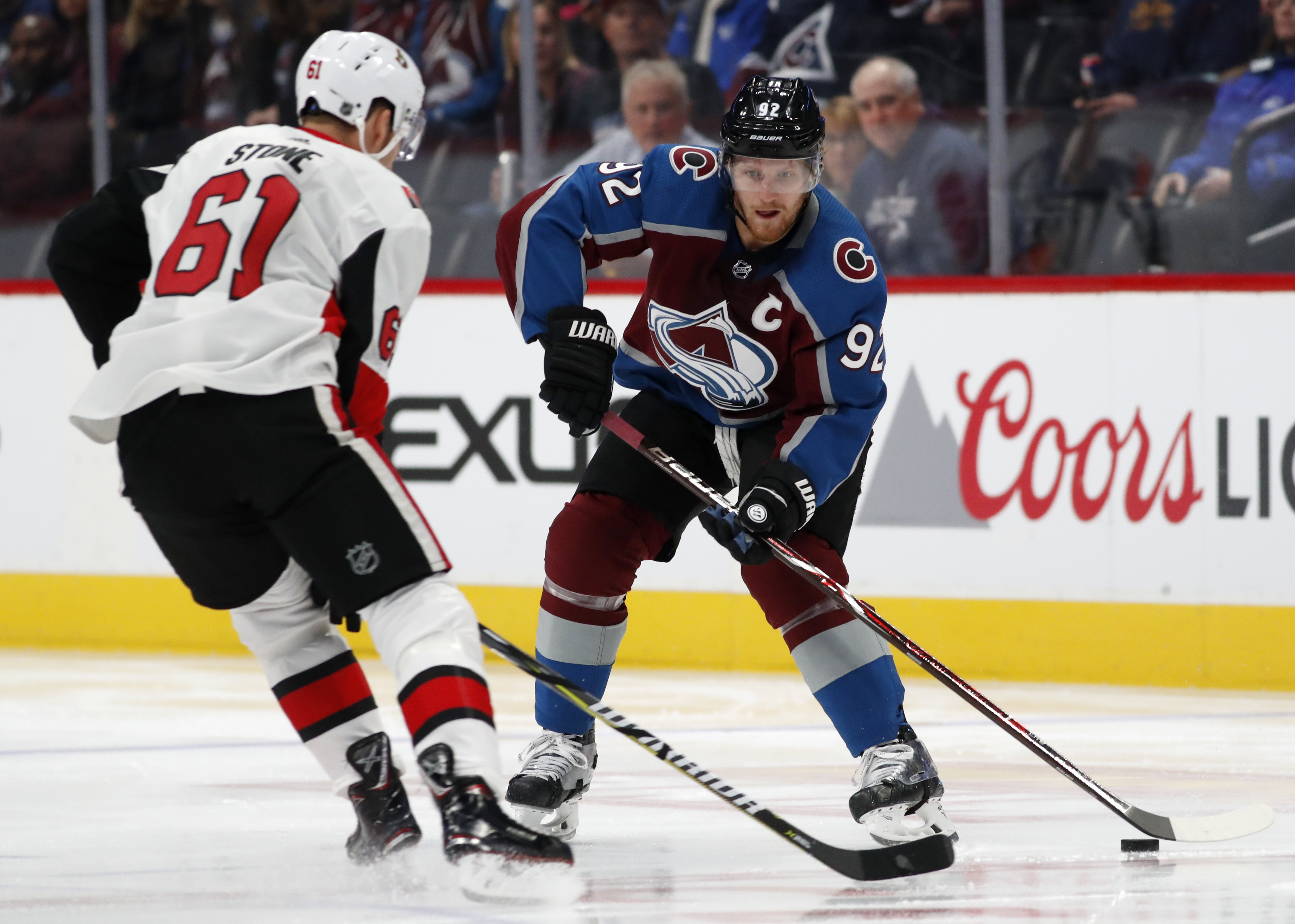 Landeskog powers Avs to big 3rd period, 6-3 win over Ottawa