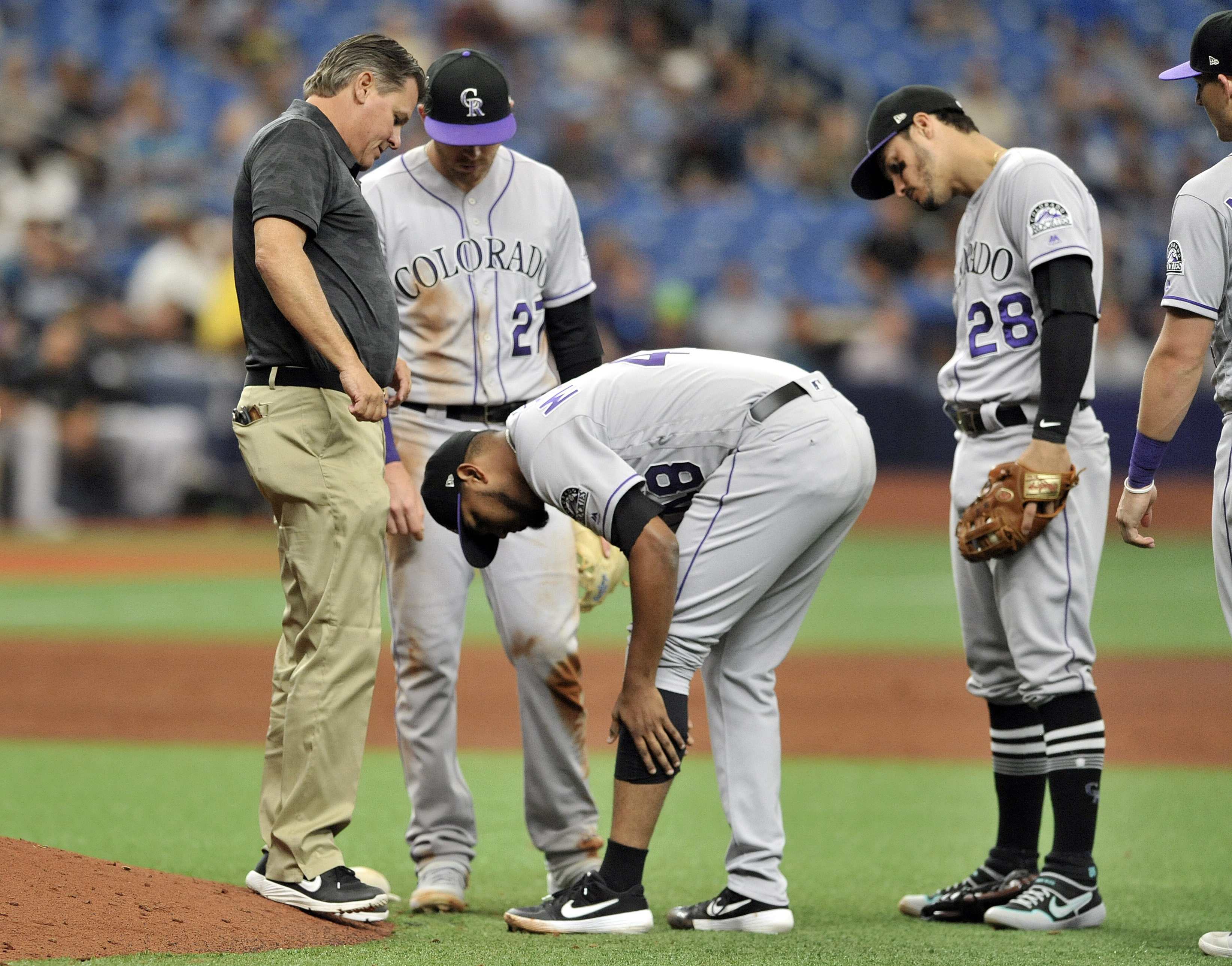 Iannetta’s 11th-inning homer lifts Rockies over Rays 1-0