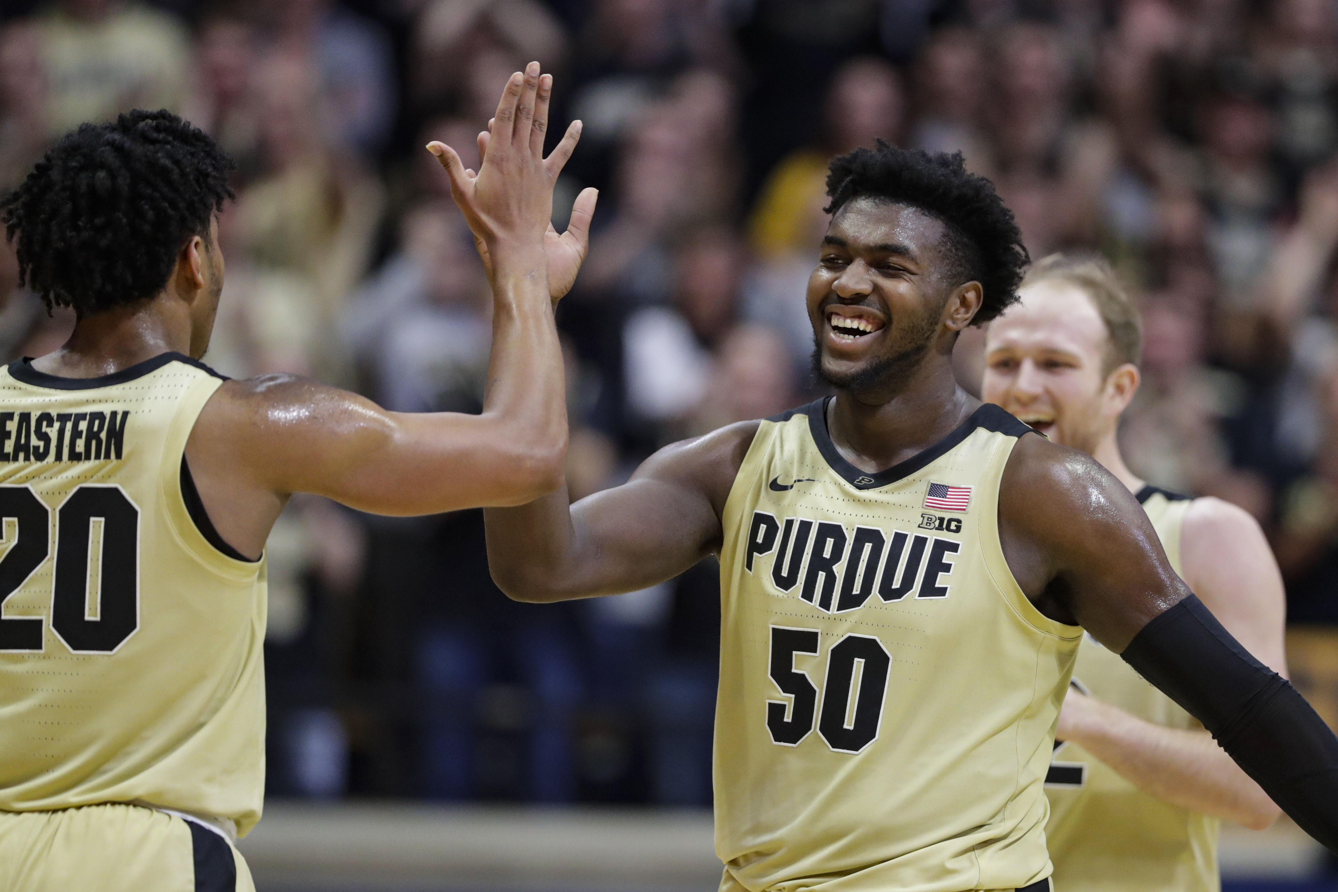 Purdue smothers No. 8 Michigan State in 71-42 victory