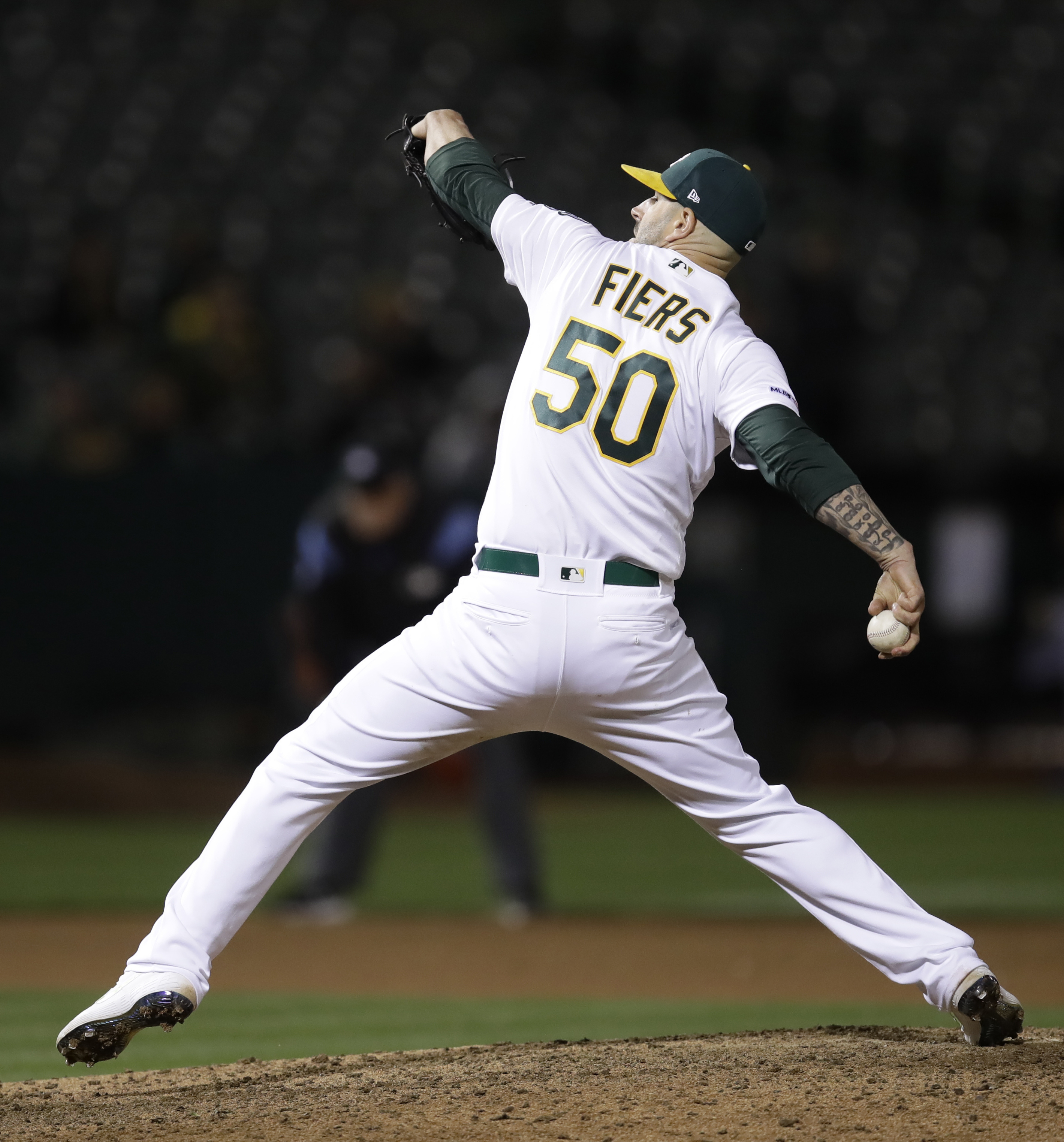 Oakland's Fiers joins exclusive list with 2nd no-hitter