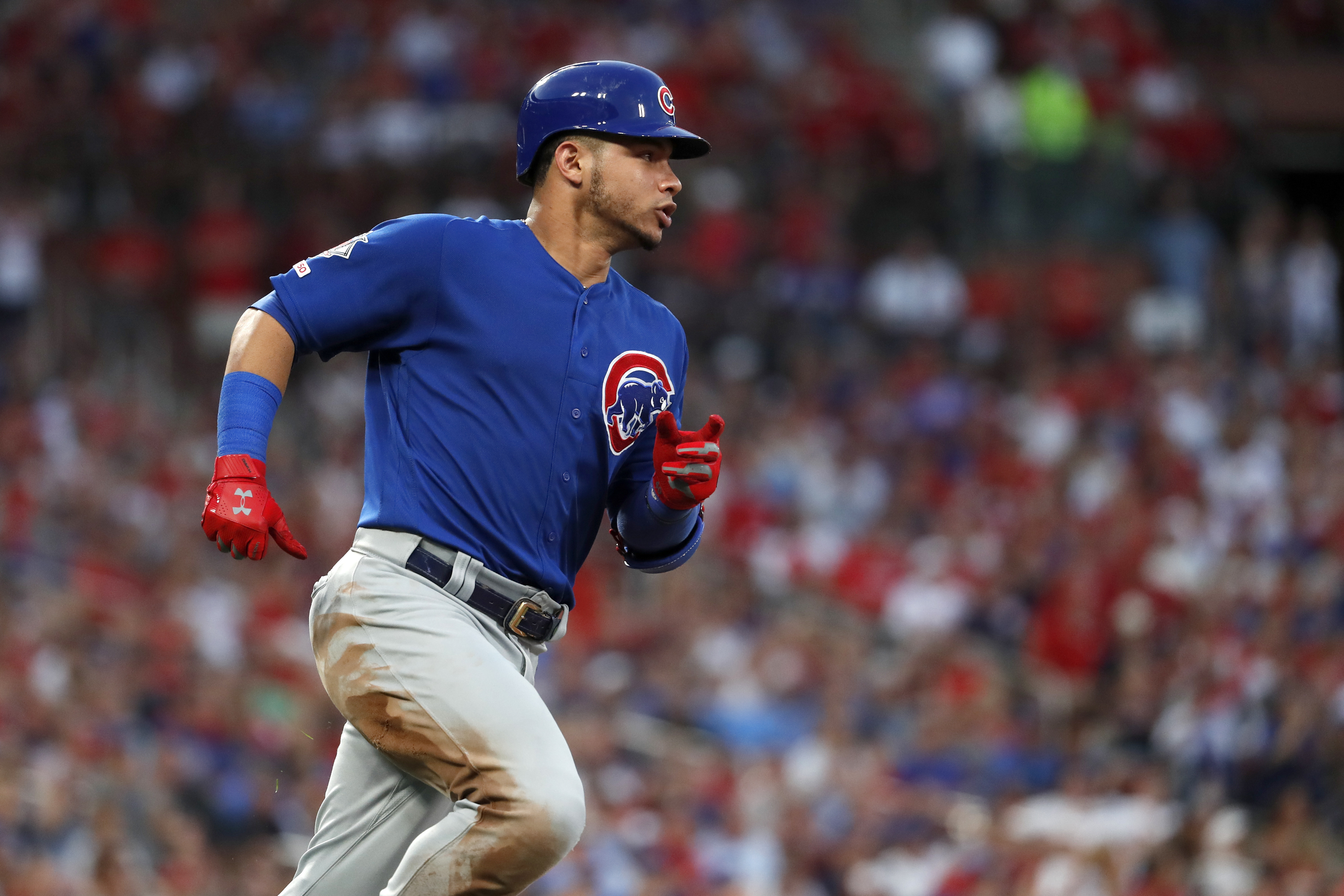 Cubs' Contreras out with hamstring injury, extent uncertain