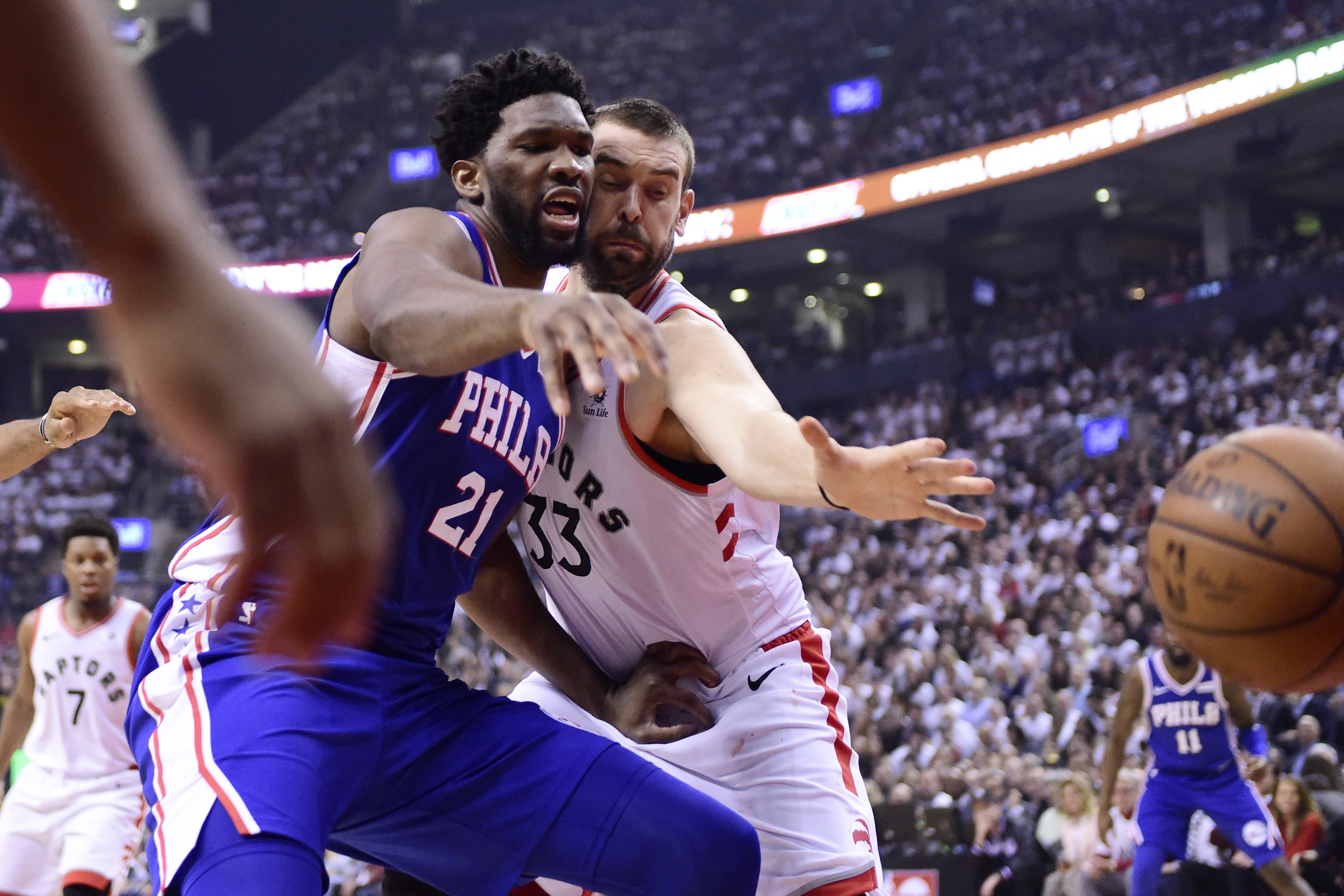 Painful Process: Embiid's woes coming at bad time for 76ers