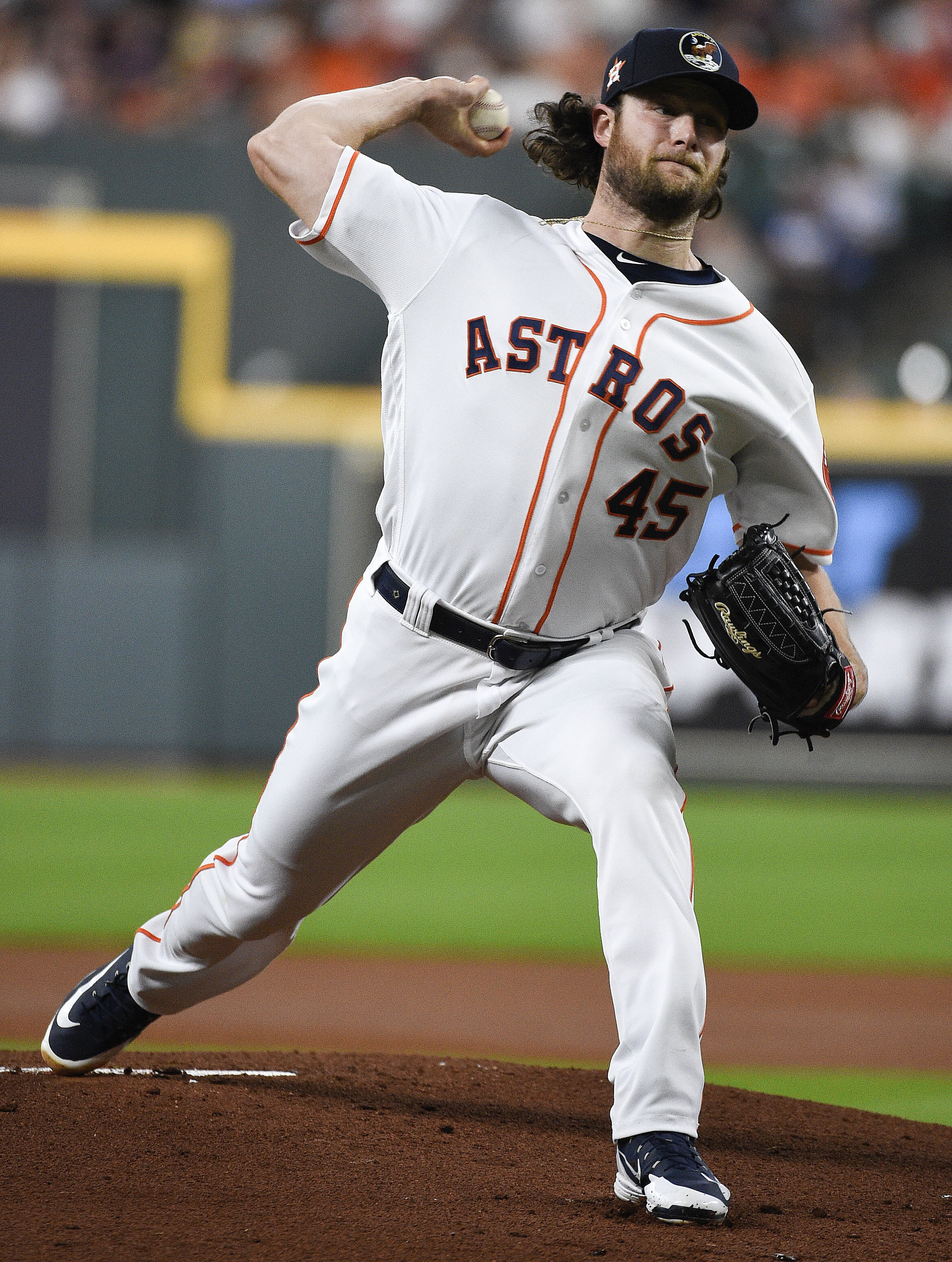 Gerrit Cole leads Astros to 11-1 win over Athletics