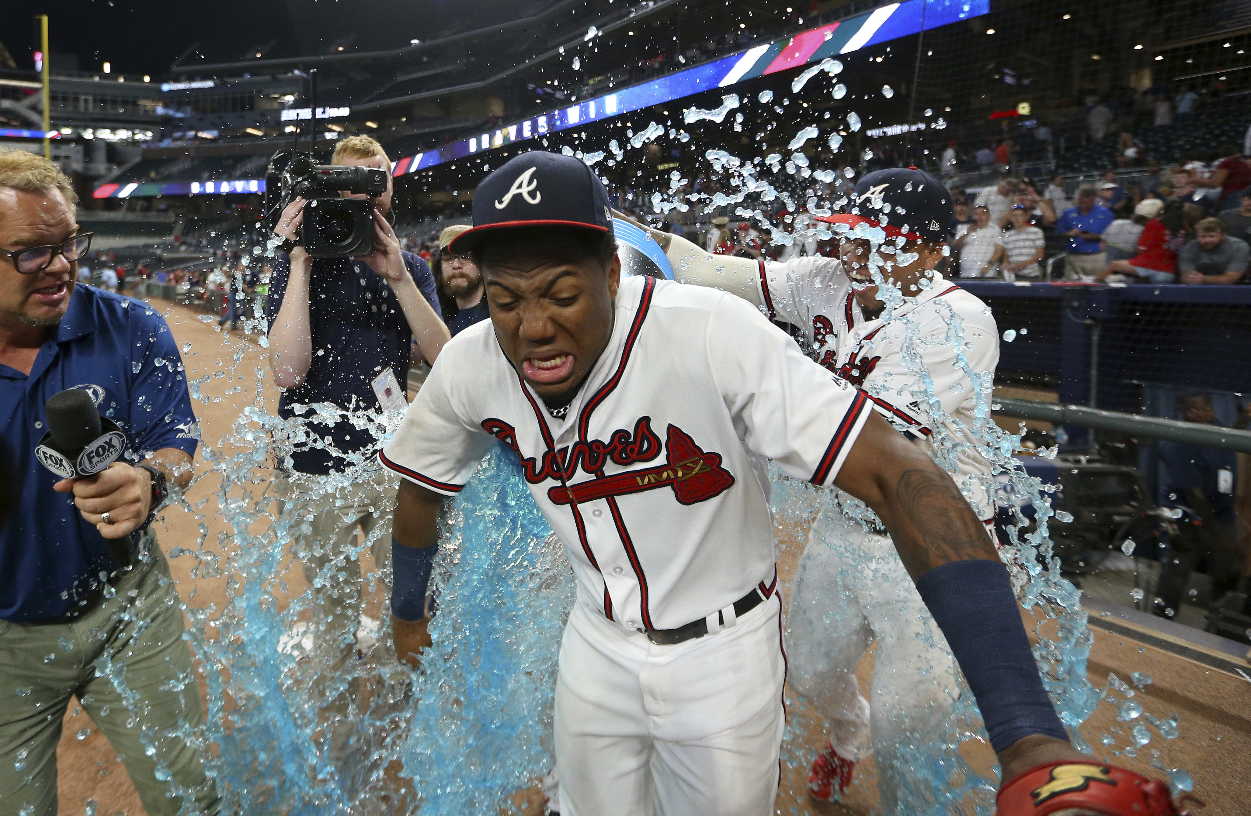 Acuna hits another leadoff homer, Braves beat Marlins 10-6
