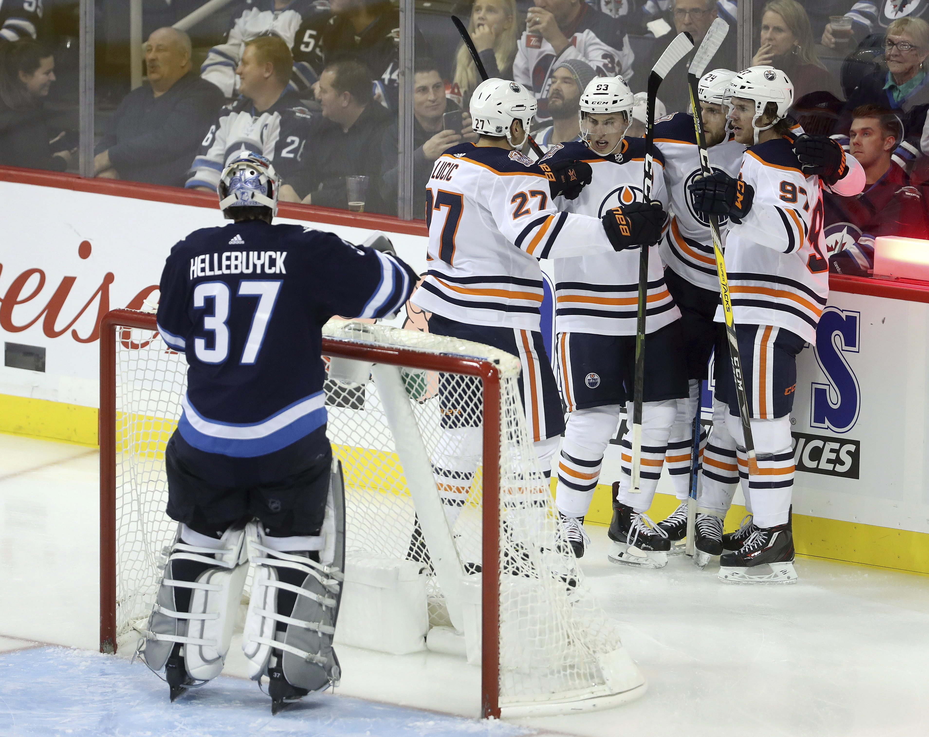 McDavid has 4 points, Nurse scores in OT as Oilers top Jets