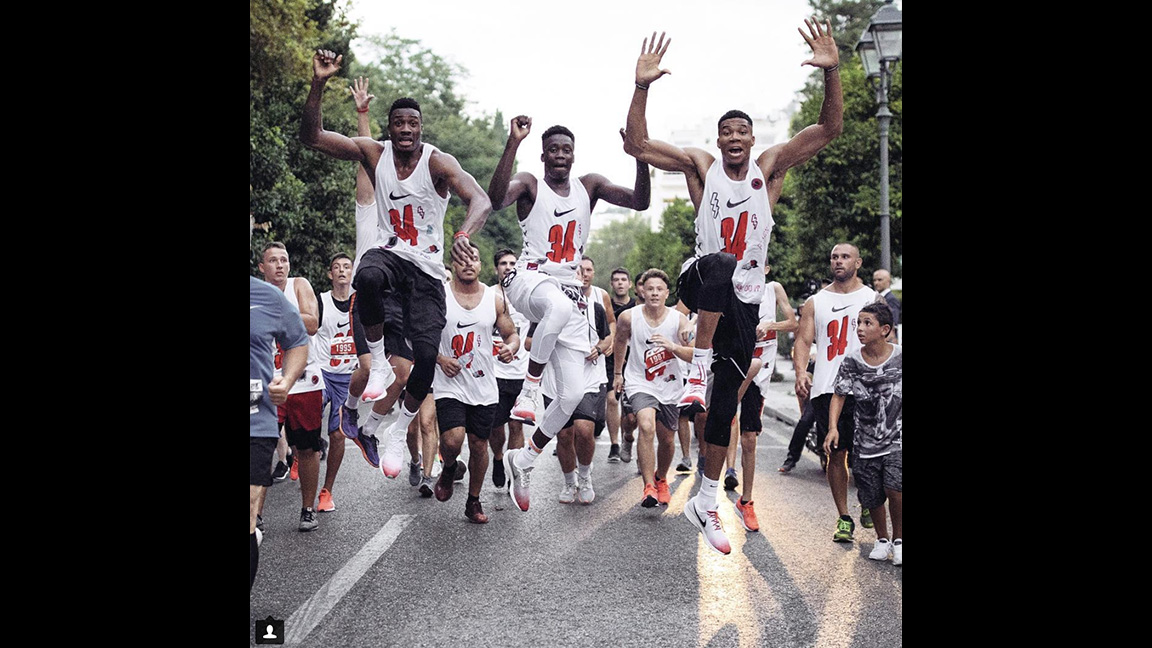 Top Tweets: Bucks' Antetokounmpo shows off hops