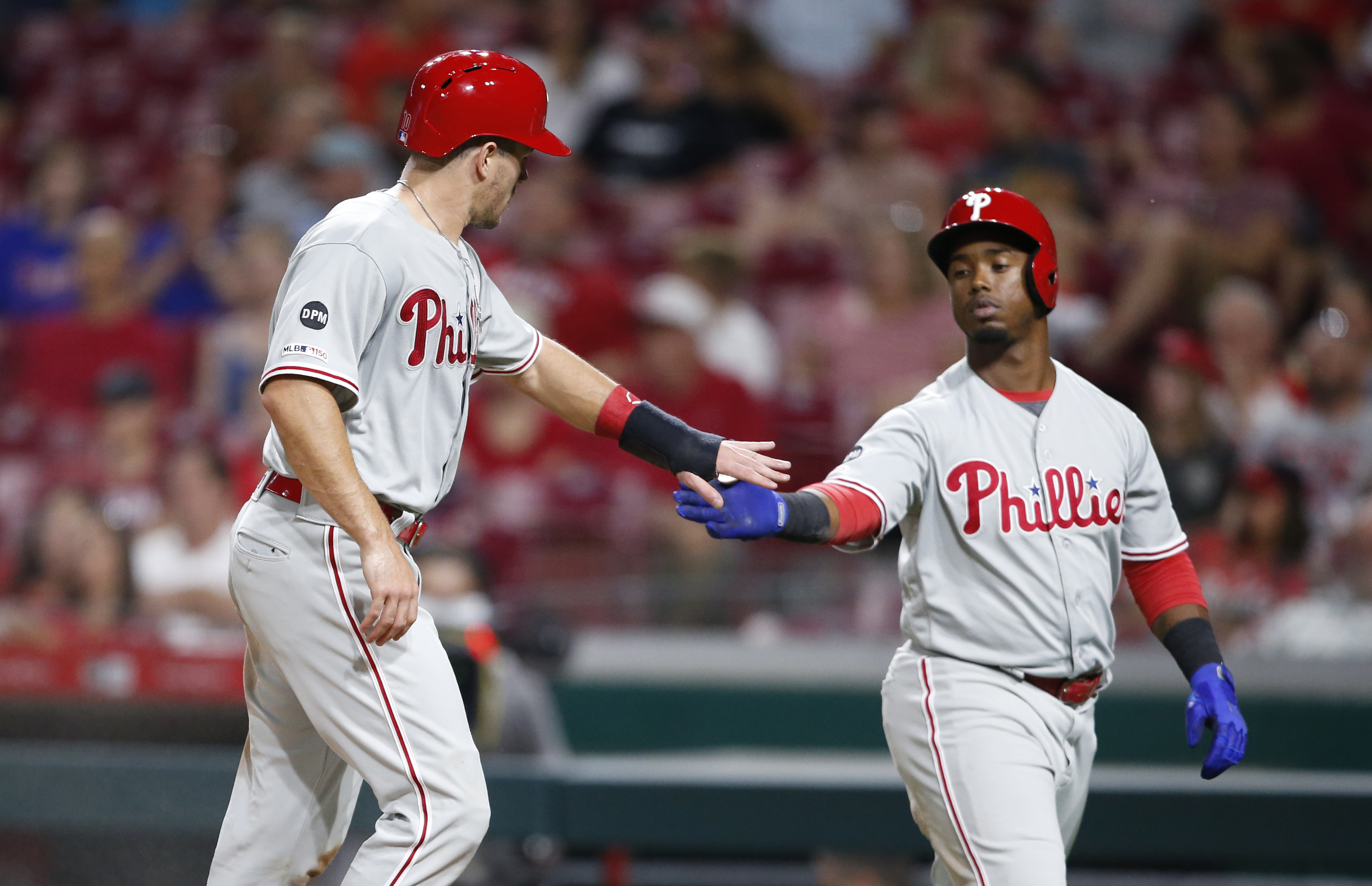 Bryce Harper drives in 100th run, Phillies beat Reds 6-2