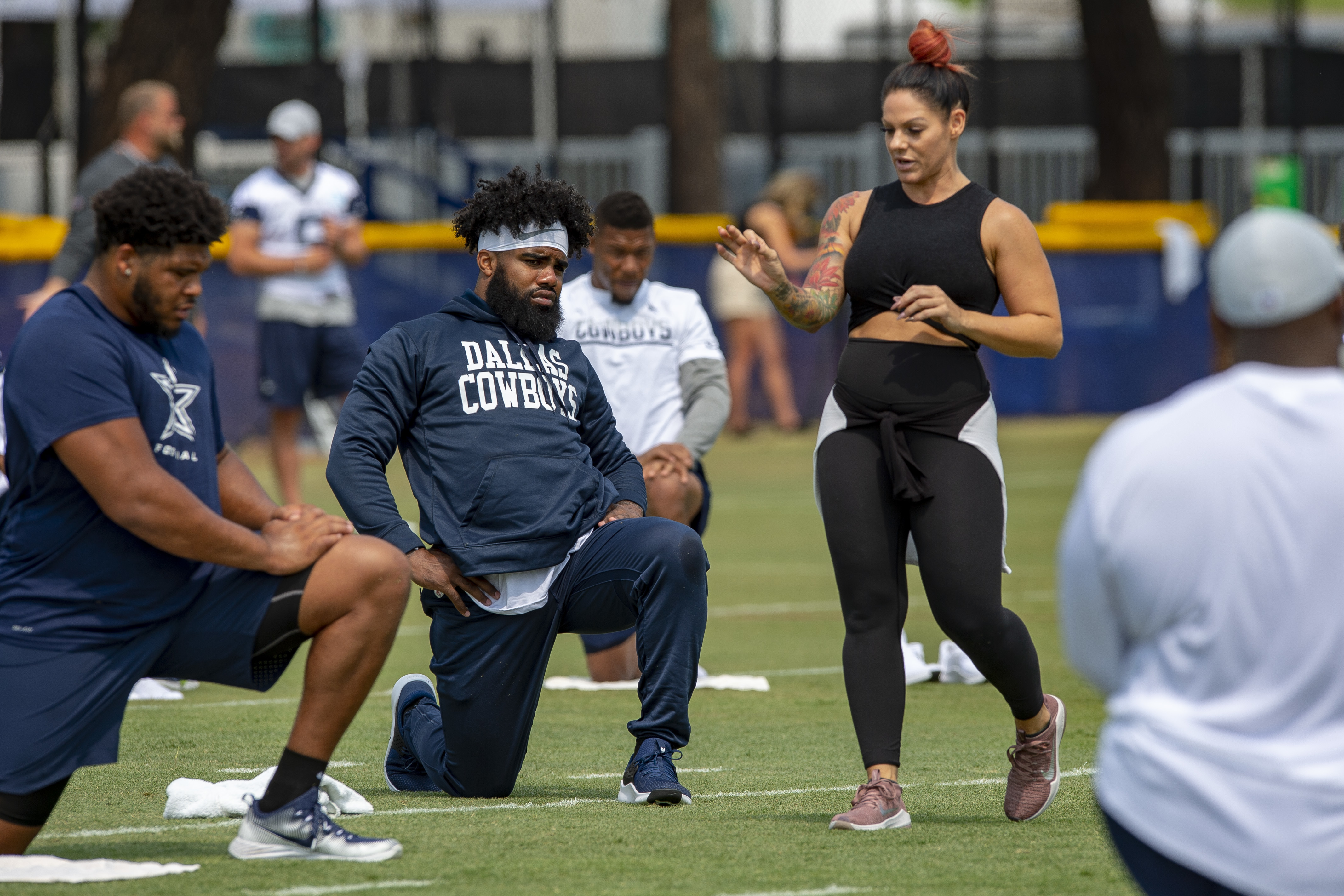 Tackle this: NFL players benefit from regular yoga practice