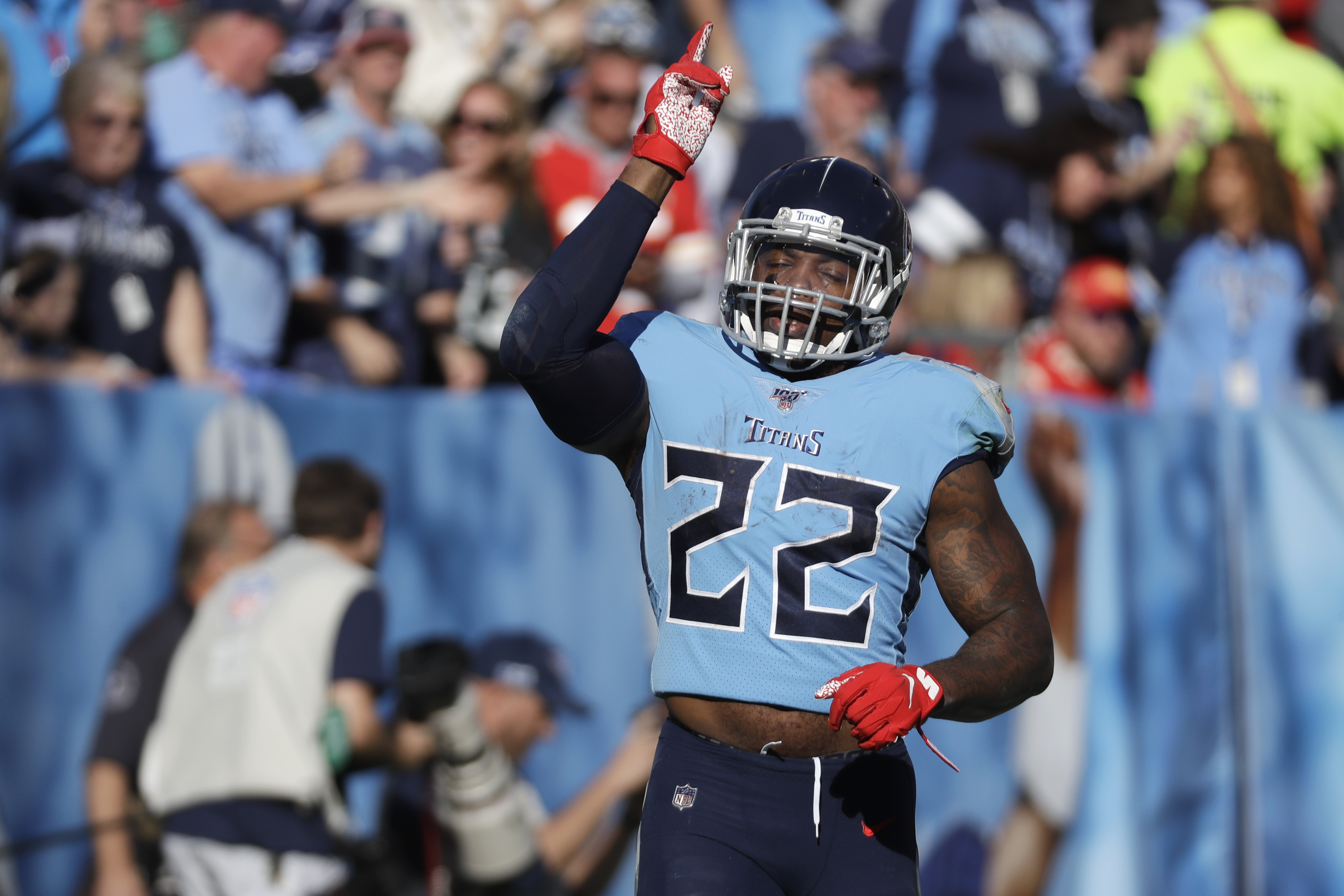 Titans’ Derrick Henry most productive once in open field