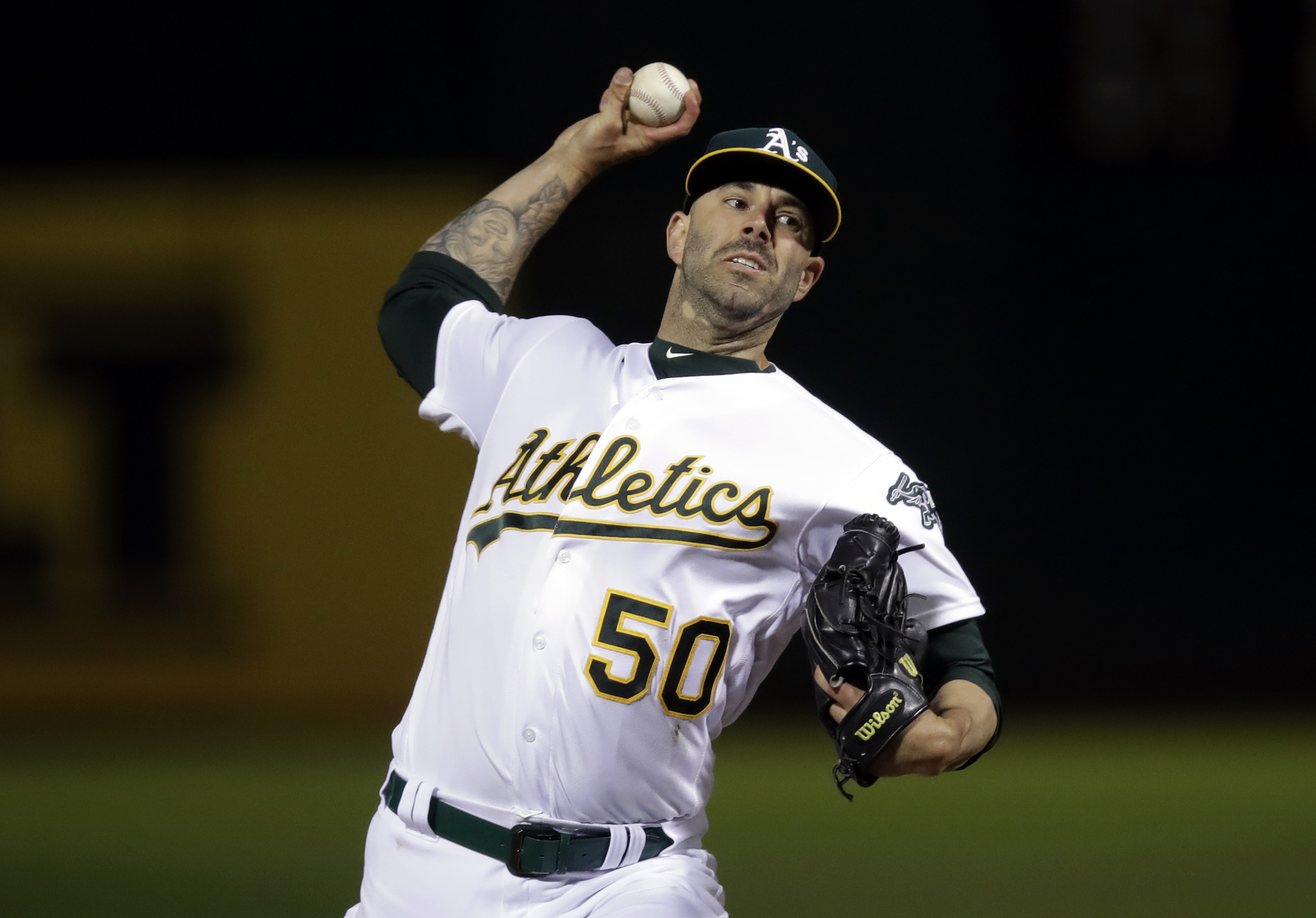 Athletics’ Fiers throws 2nd career no-hitter, beats Reds 2-0