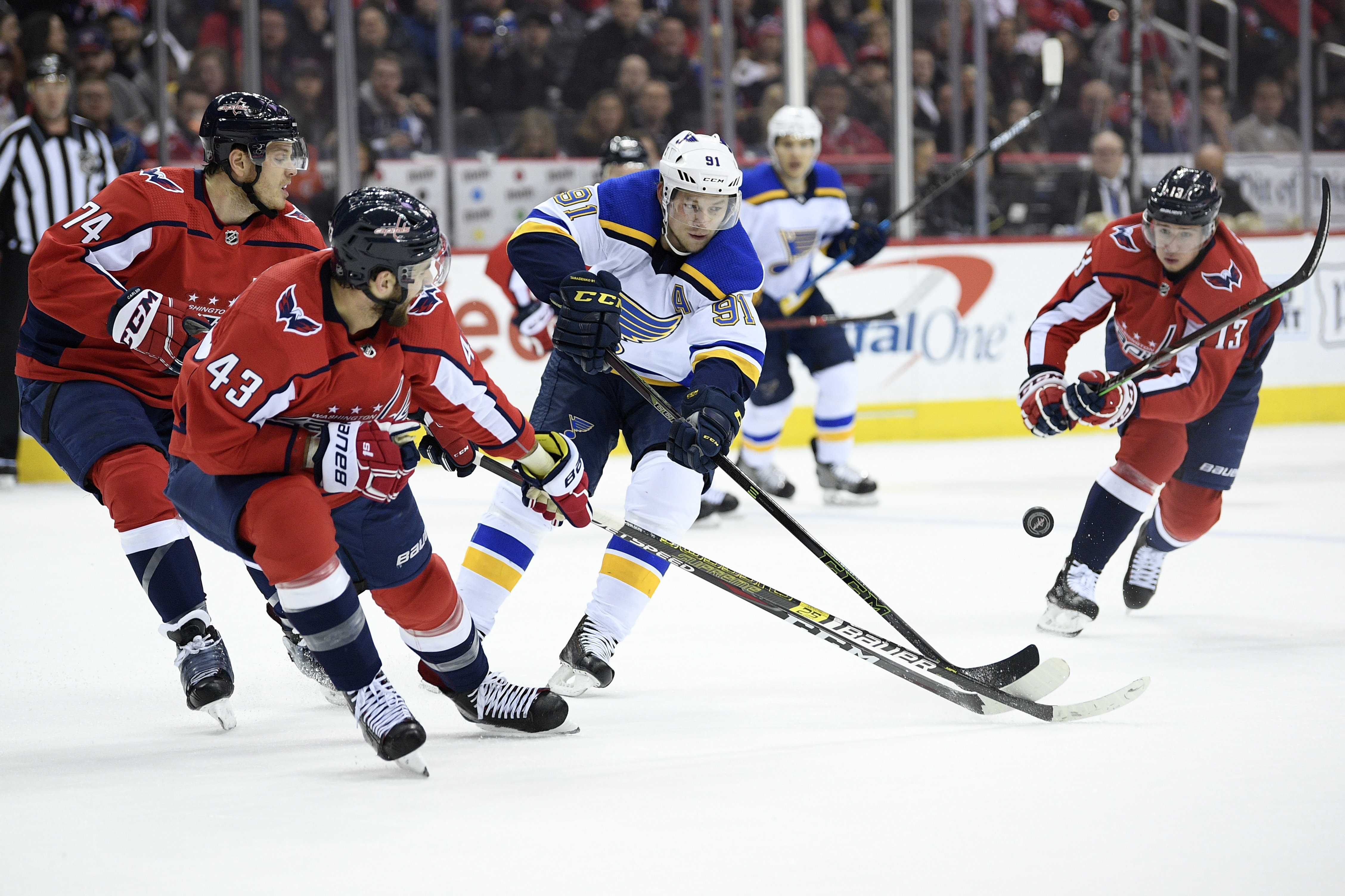 Blues beat Capitals for first 3-game win streak of season