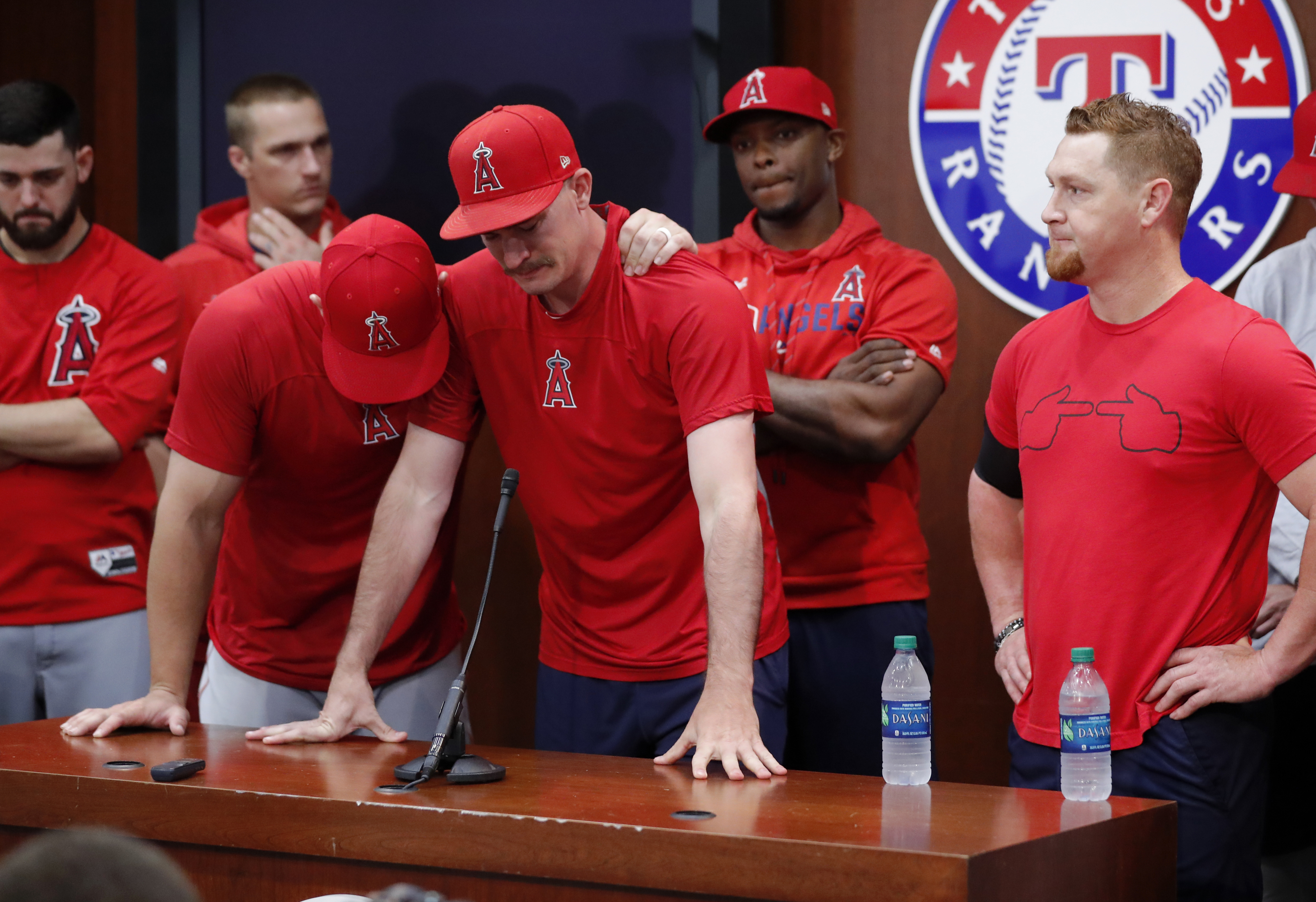Angels-Rangers DH set for makeup of game when Skaggs died