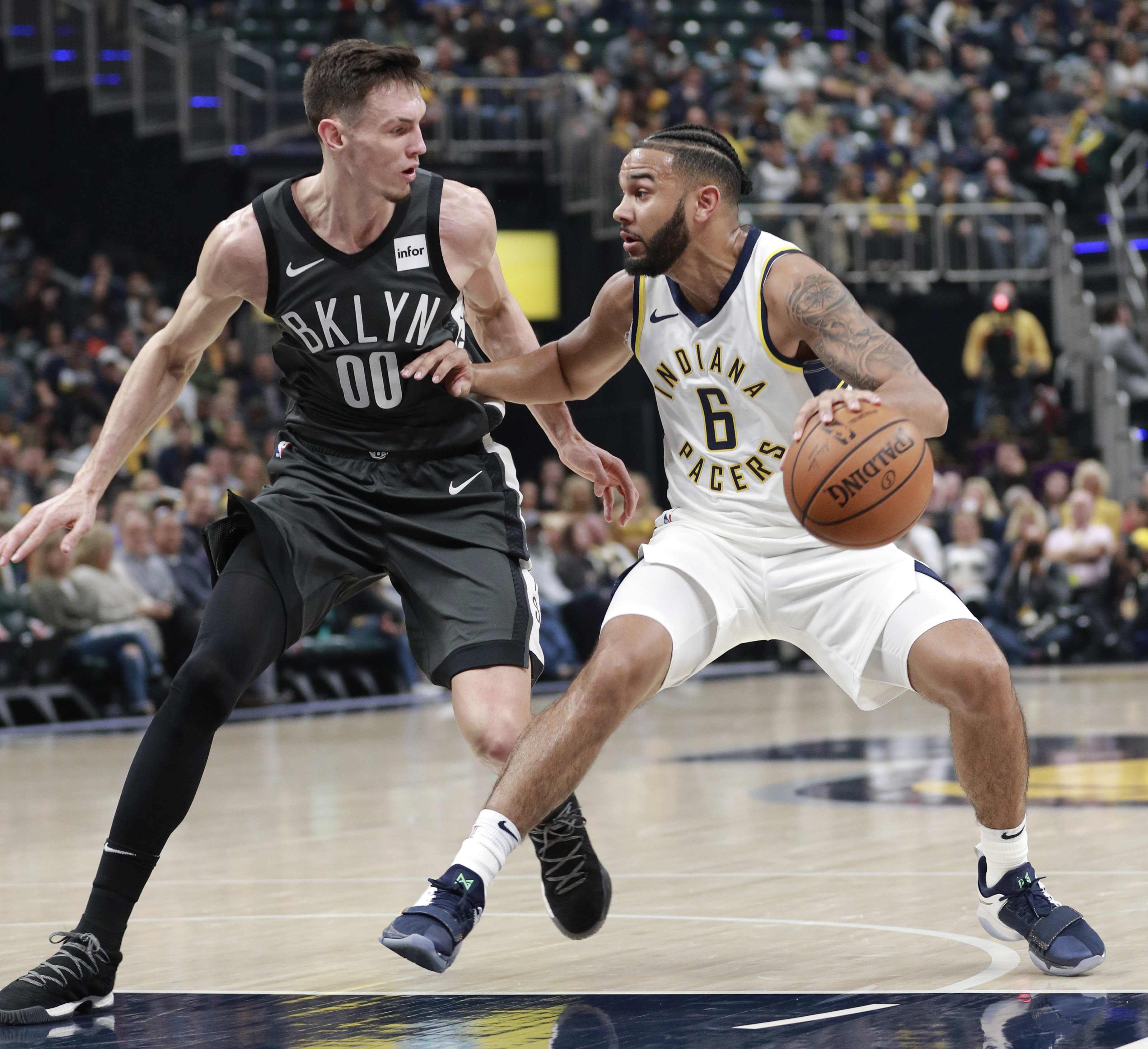 Oladipo scores 25 points to lead Pacers past Nets 132-112