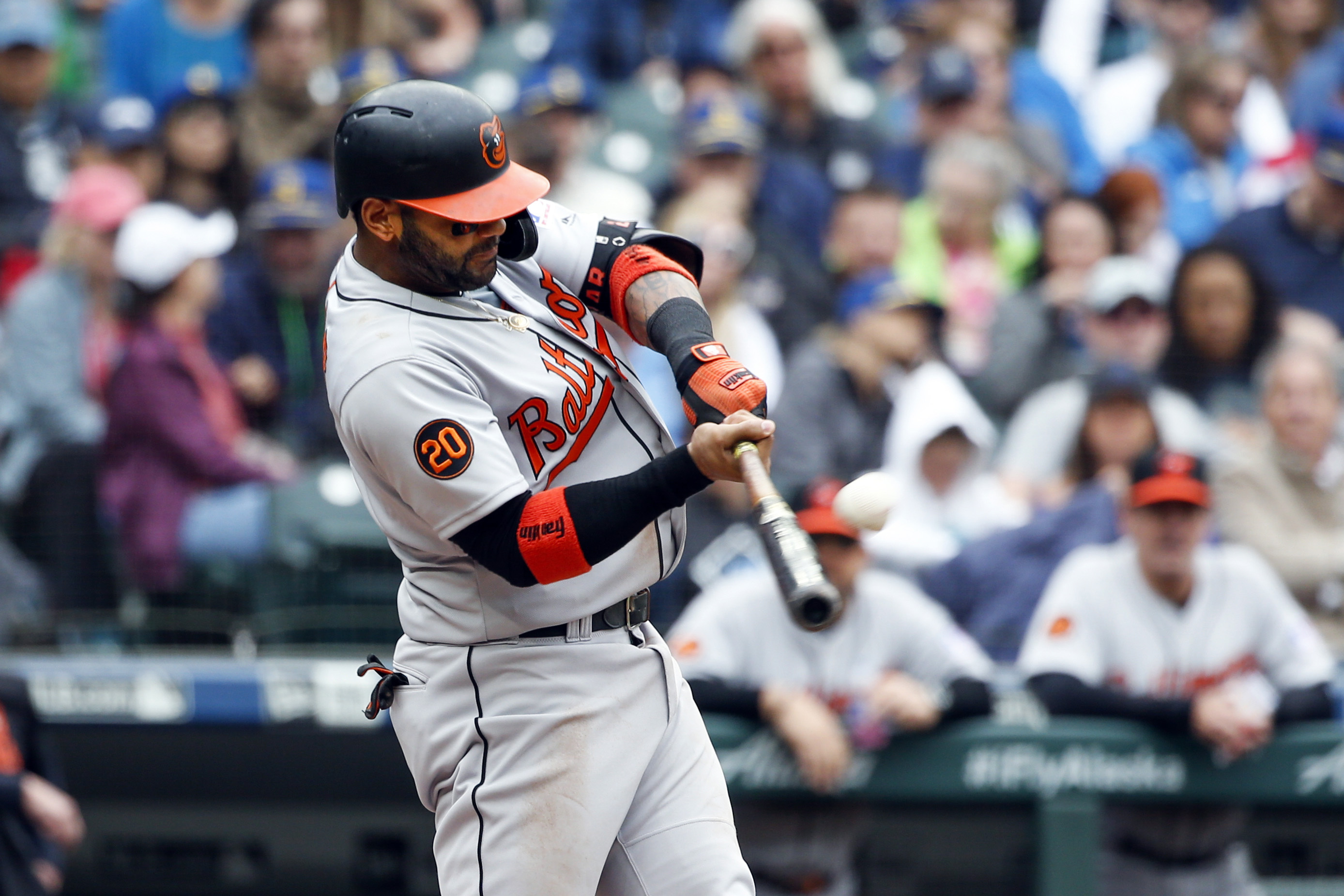 Orioles power past Mariners 8-4, end 10-game skid