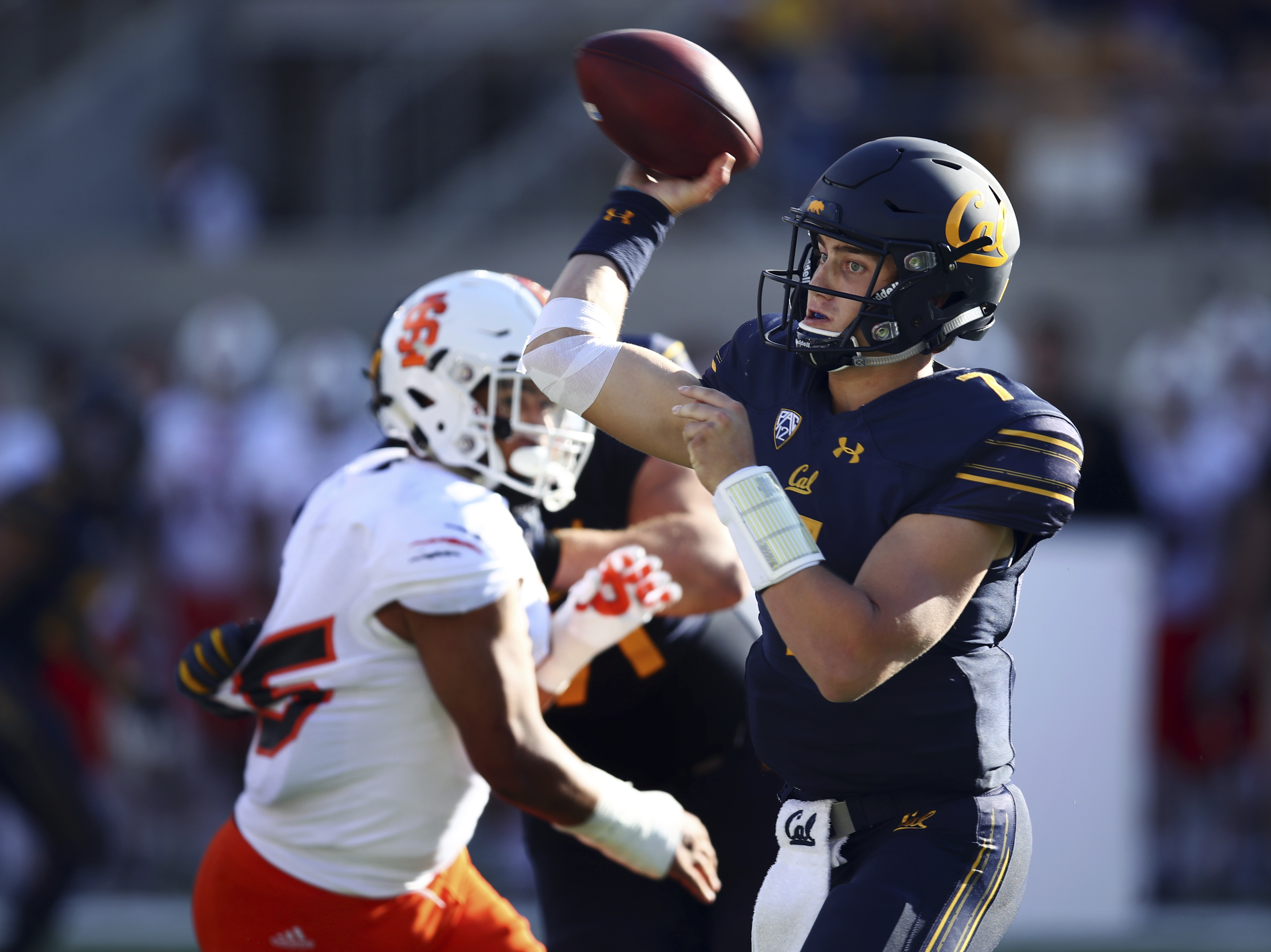 Garbers passes for 3 TDs in Cal’s 45-23 win over Idaho State