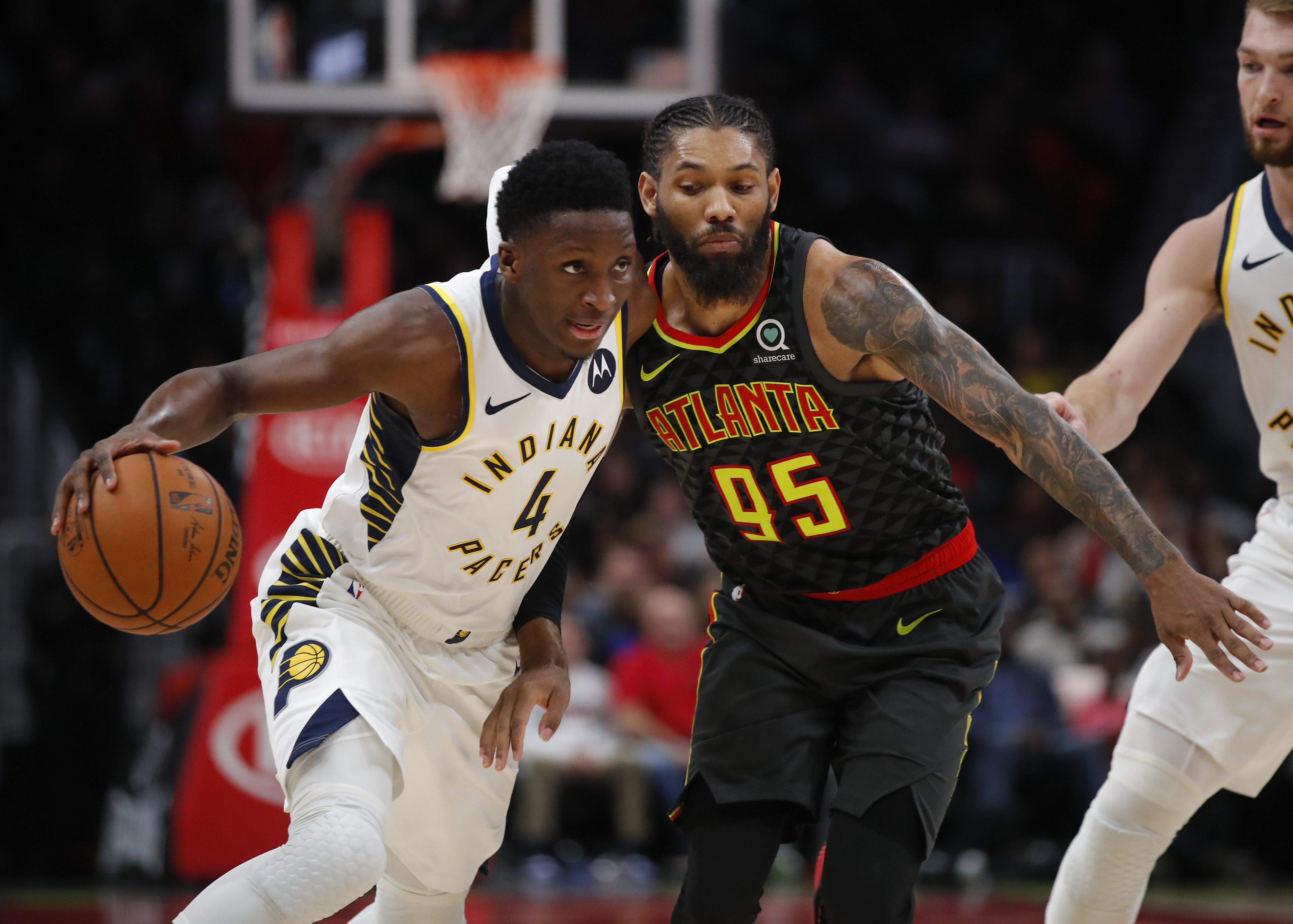 Young, Sabonis, Evans power Pacers past Hawks 129-121