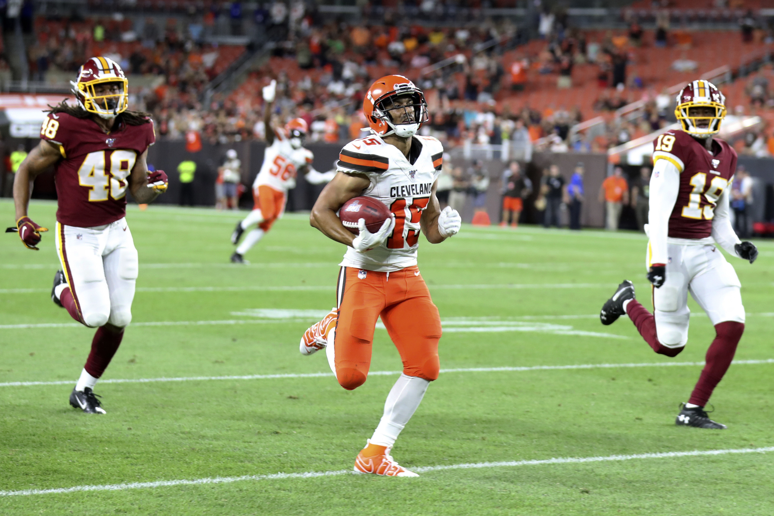 Lovable  long shot: Browns rookie returner chasing NFL dream