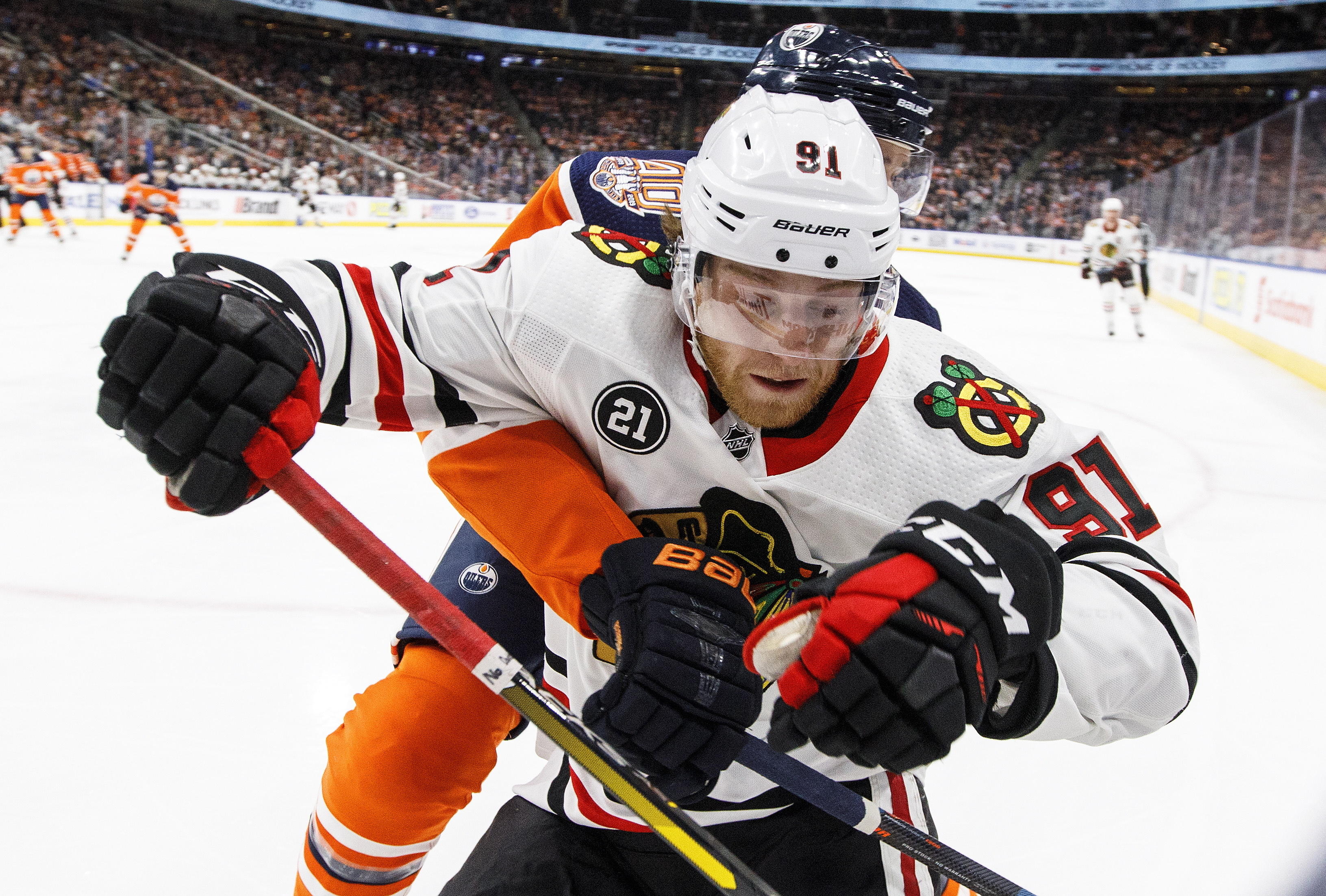 Kane leads surging Blackhawks to 6-2 over Oilers