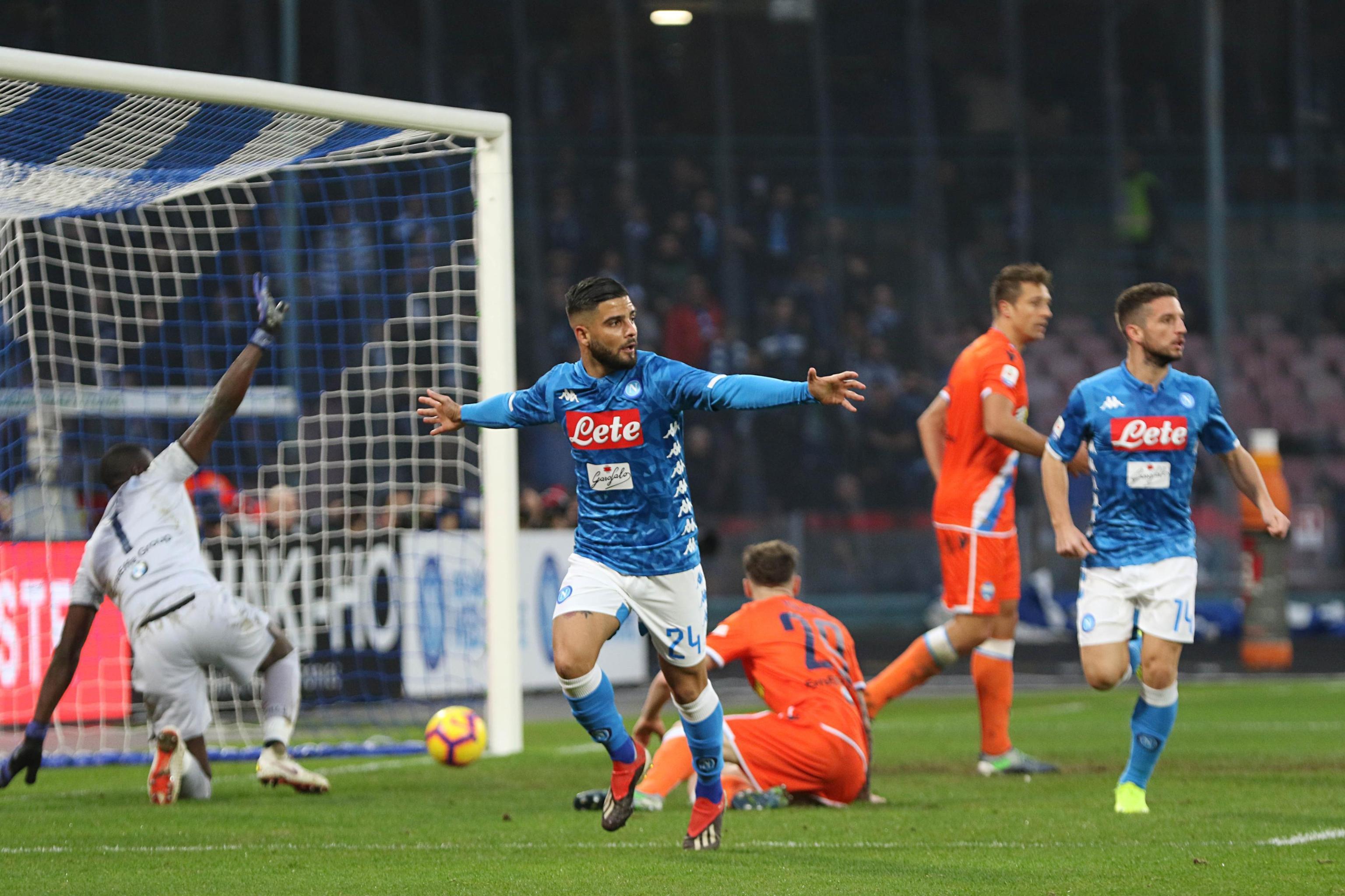 Napoli beats Spal 1-0 in Serie A ahead of Juventus vs. Roma