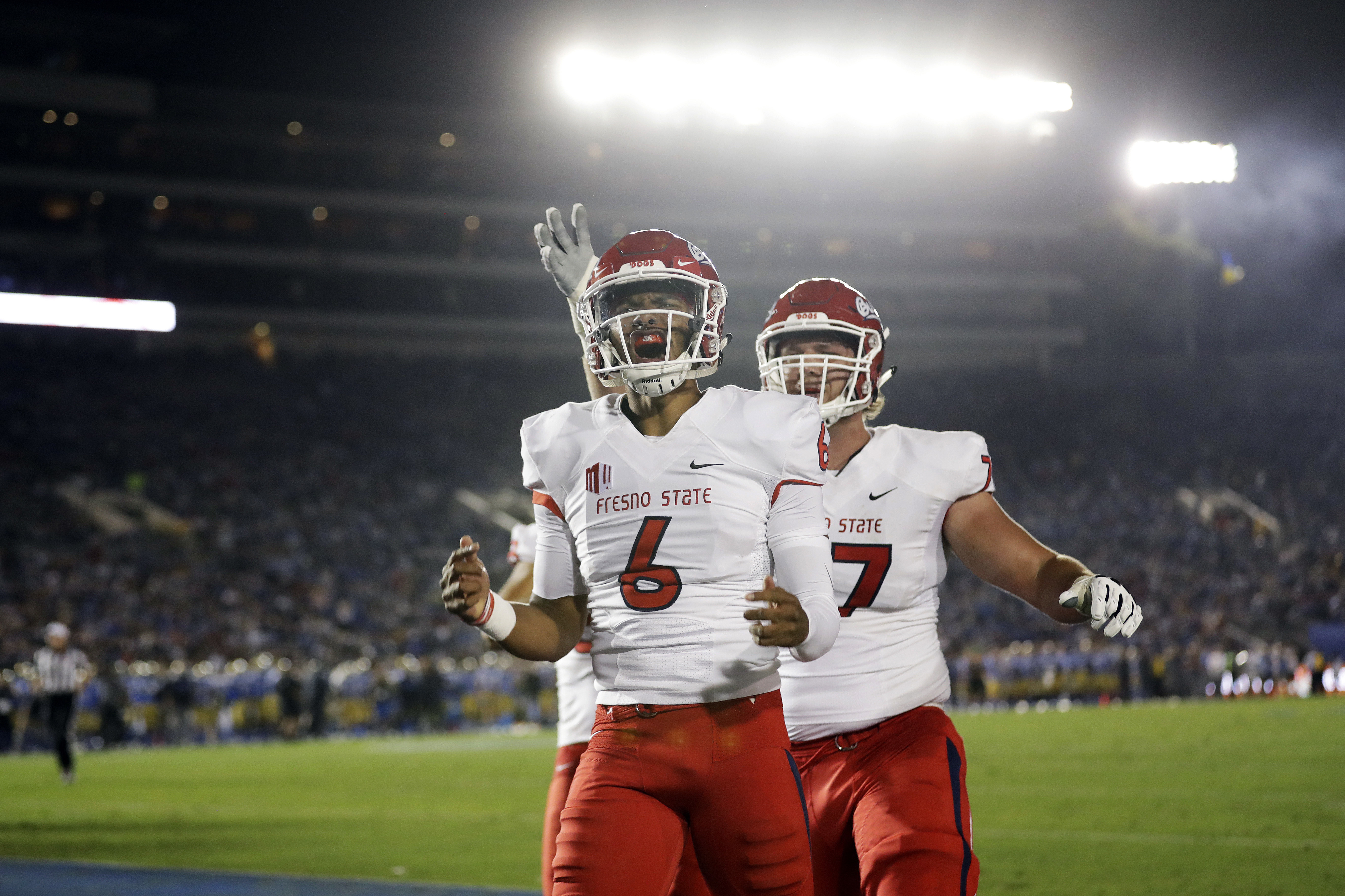 McMaryion scores 4 touchdowns to lead Fresno State over UCLA