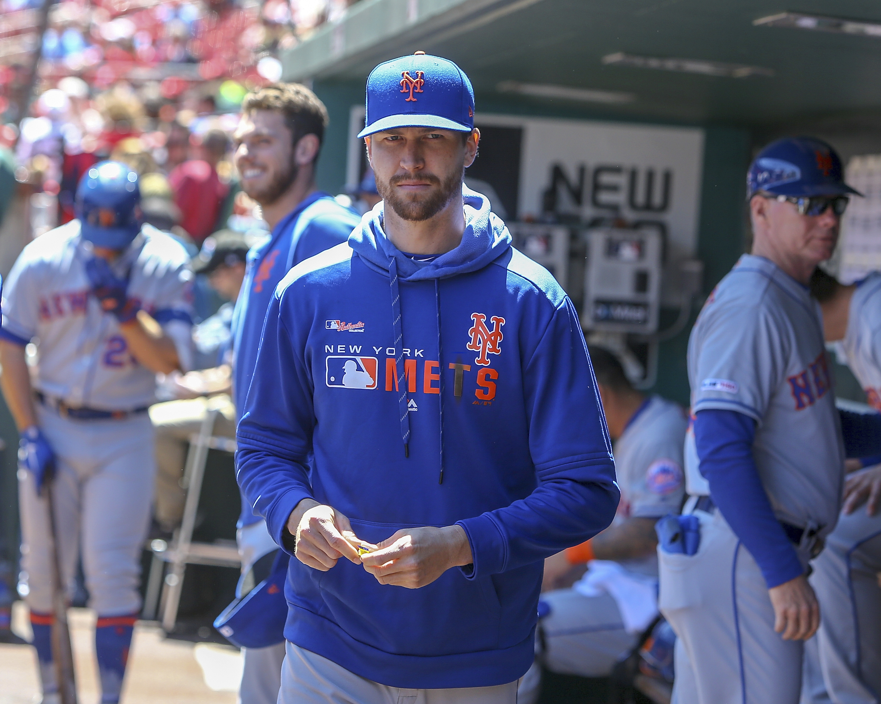 MRI on Mets ace deGrom comes back clean, no damage