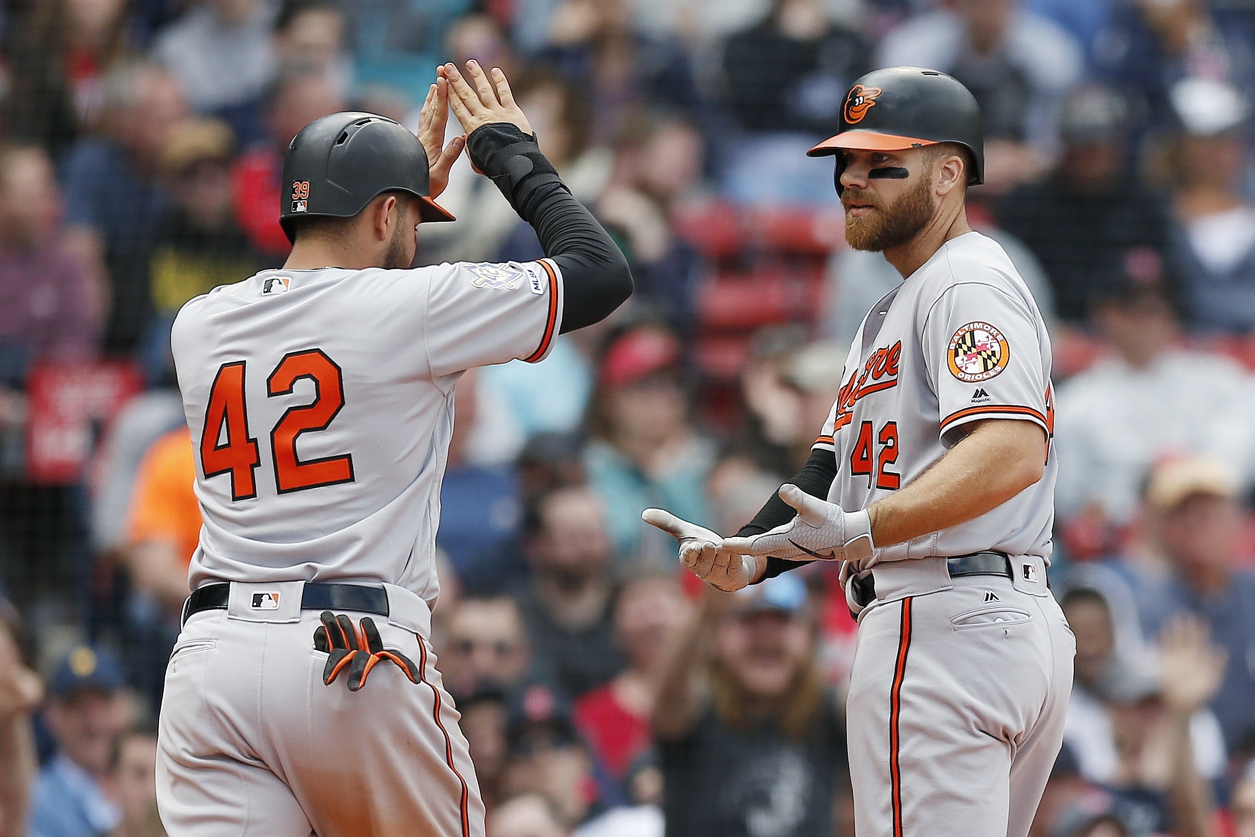 Smith Jr. homers, drives in 4 in O’s 8-1 win over Red Sox