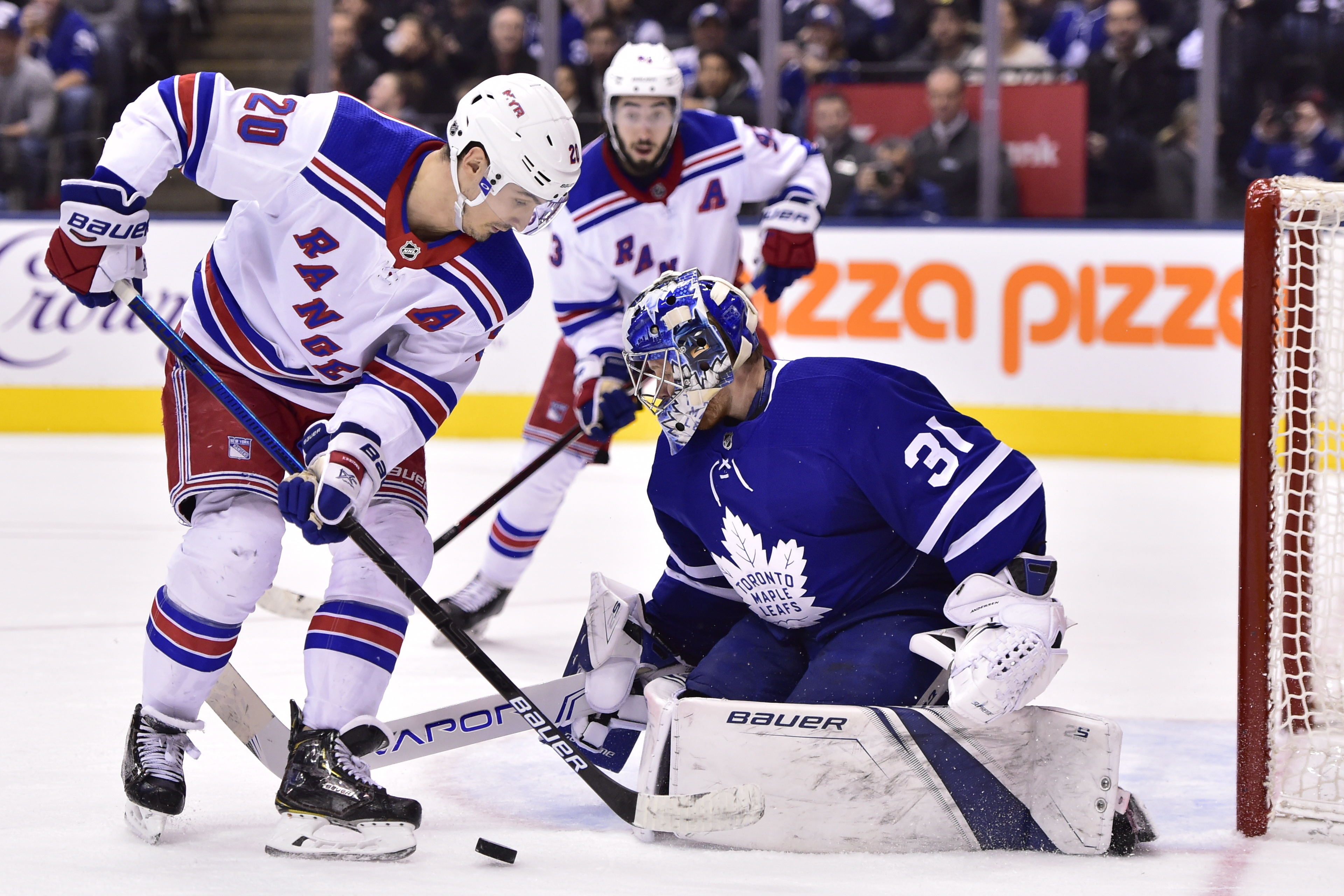 Maple Leafs goalie Andersen 'day to day' with groin injury