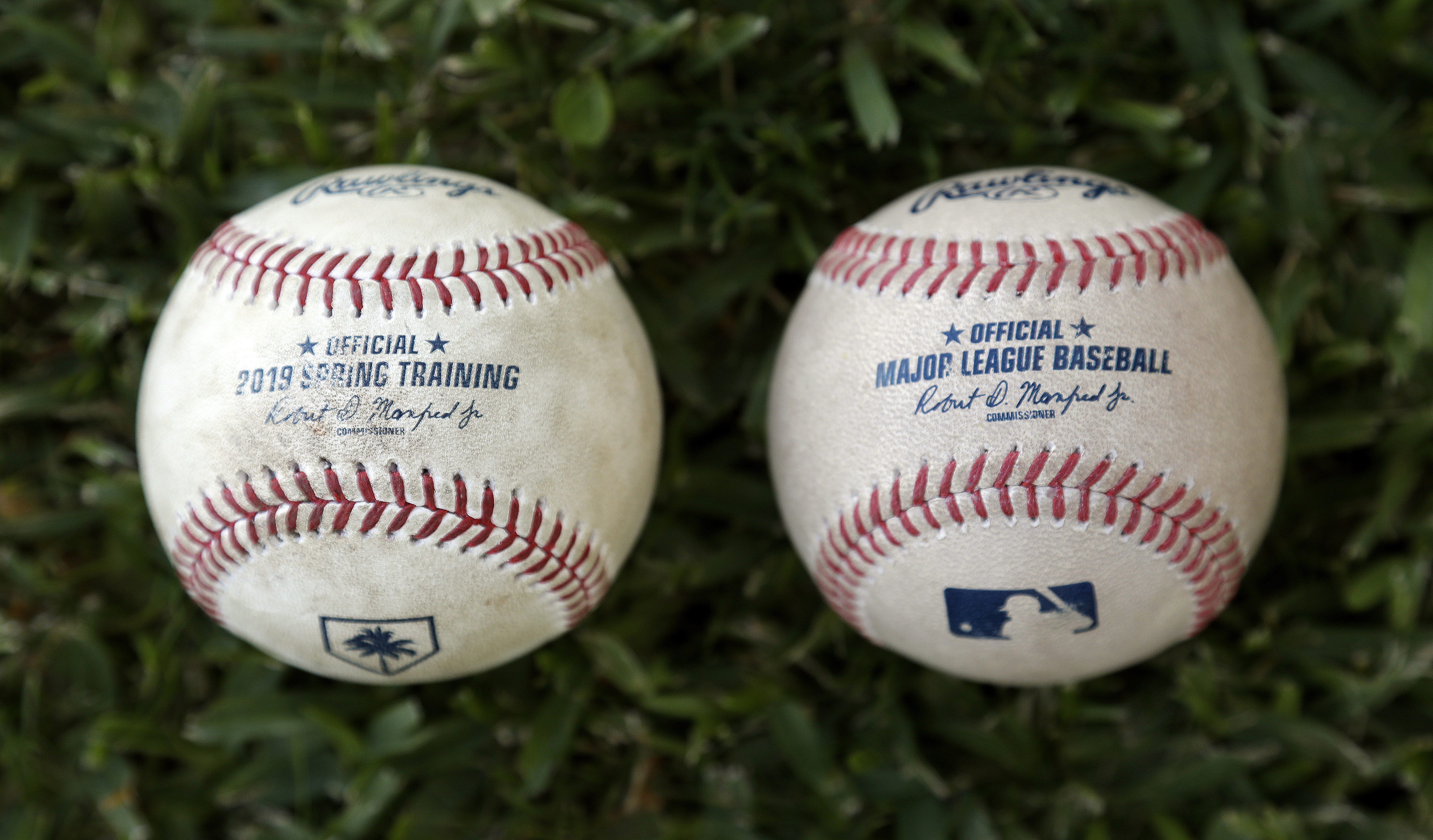 Yankees use prototype treated balls in batting practice