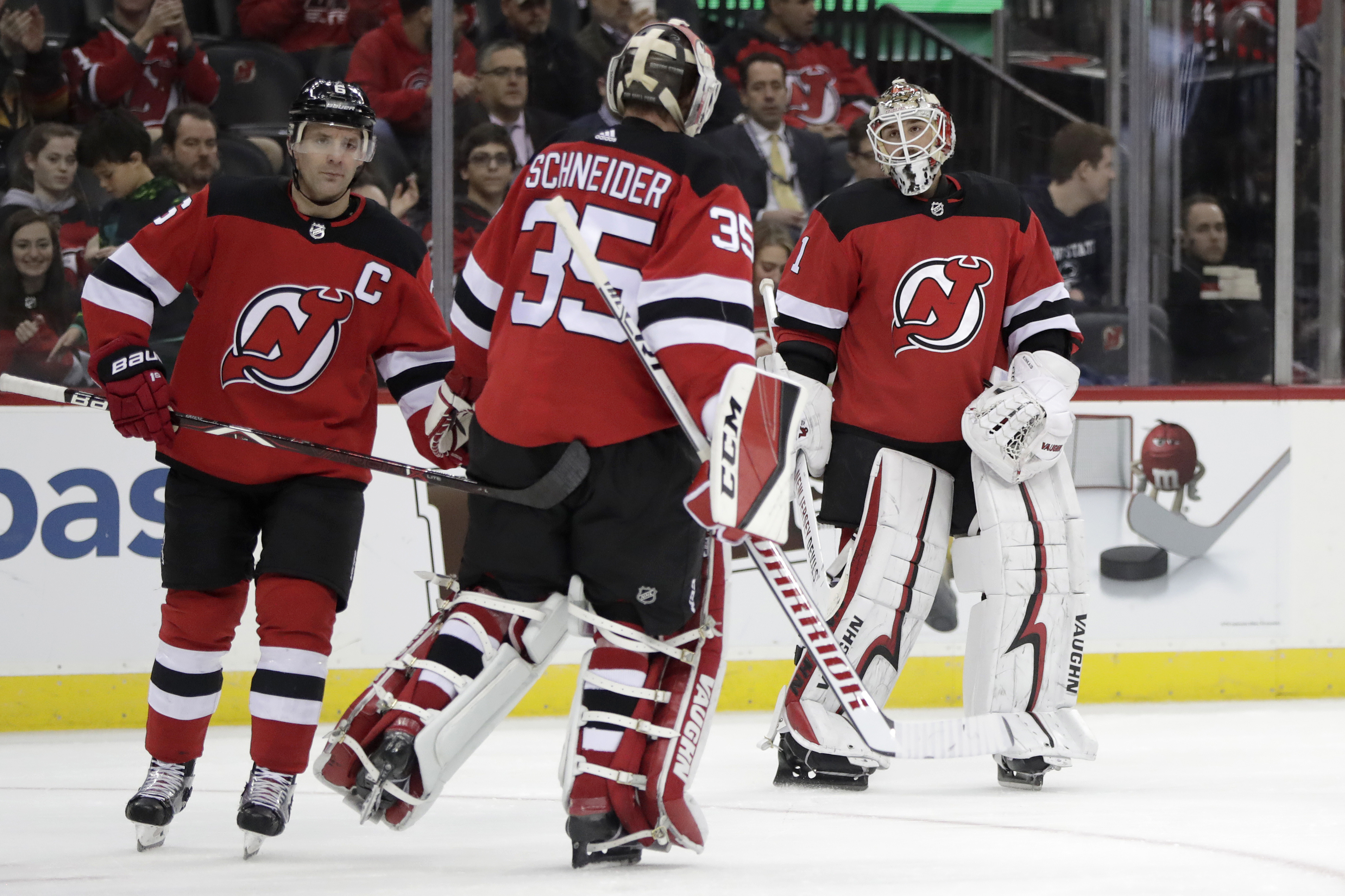 Devils rally from 3 goals down, beat Golden Knights in OT