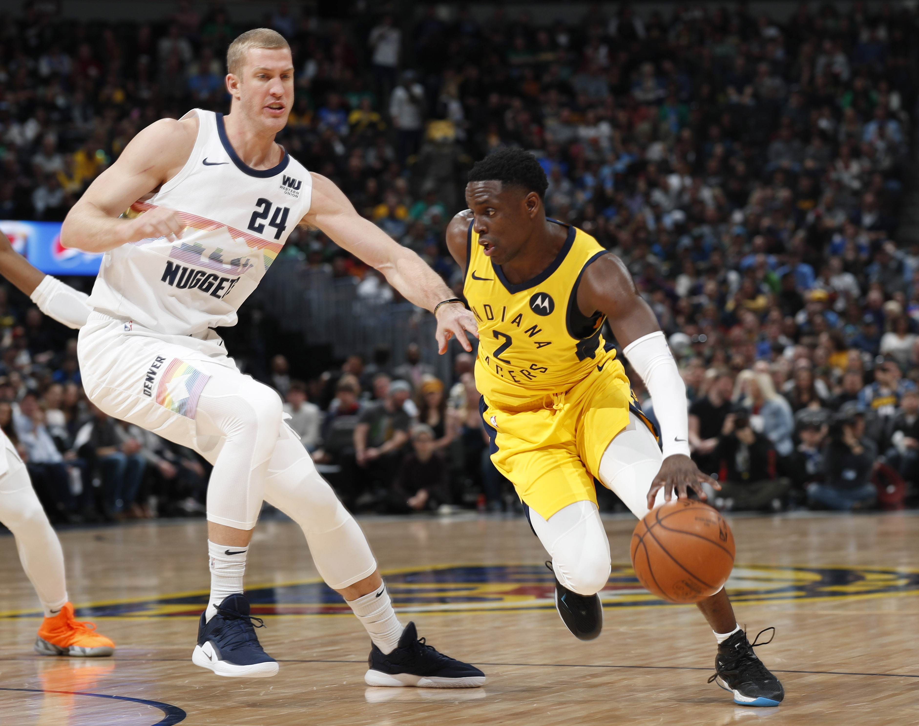 Injured Collison to miss 1st game after 71 starts for Pacers