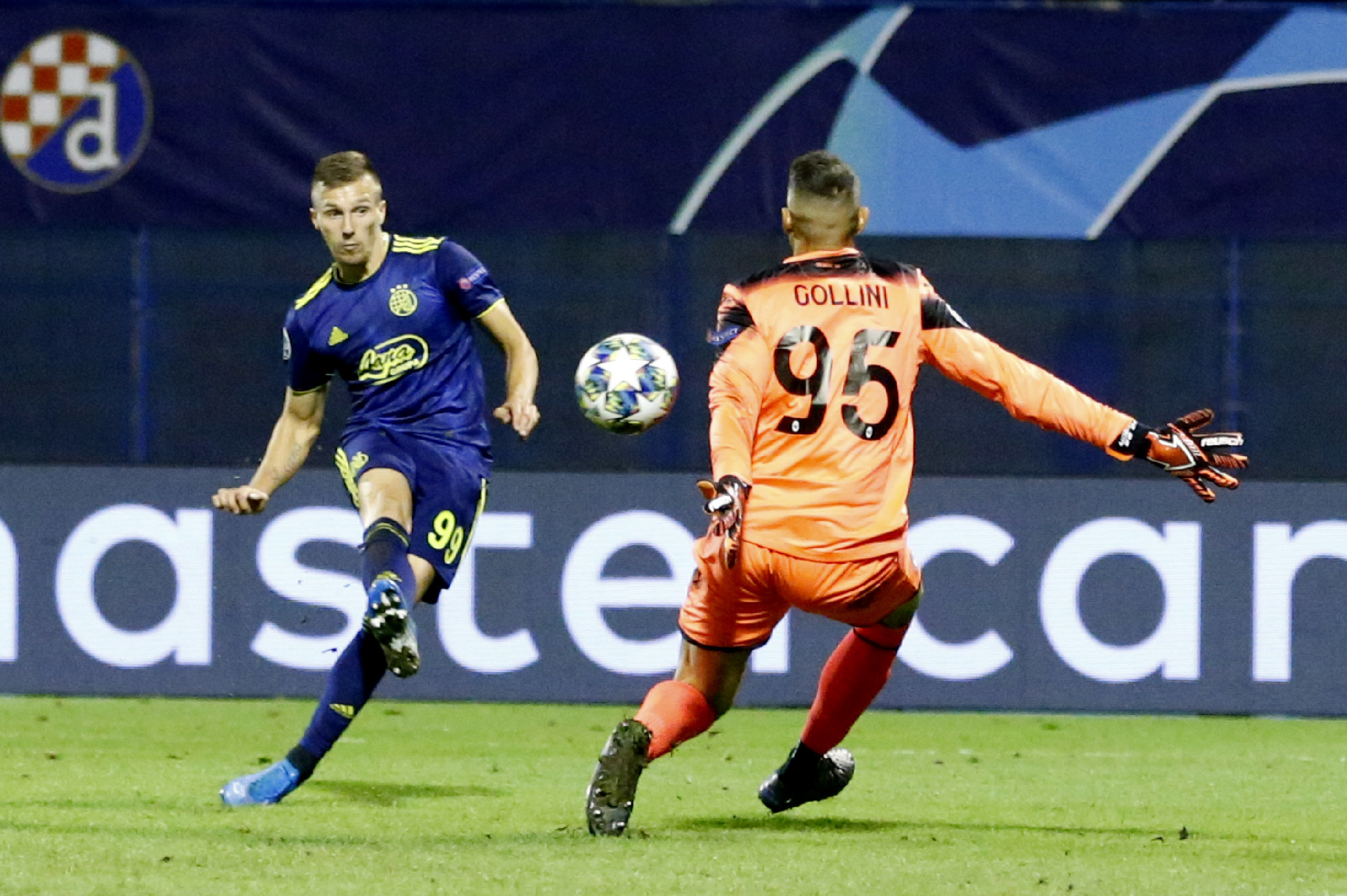 Orsic hat trick helps Dinamo Zagreb end 11-match losing run