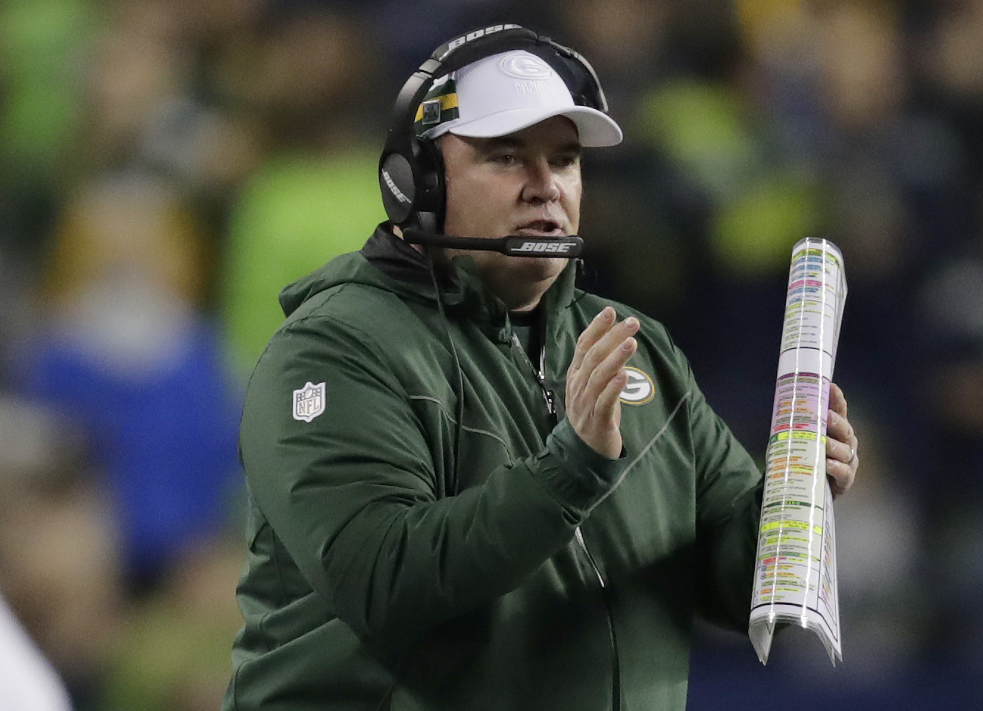 On hot seat? Packers' McCarthy focuses on getting road win