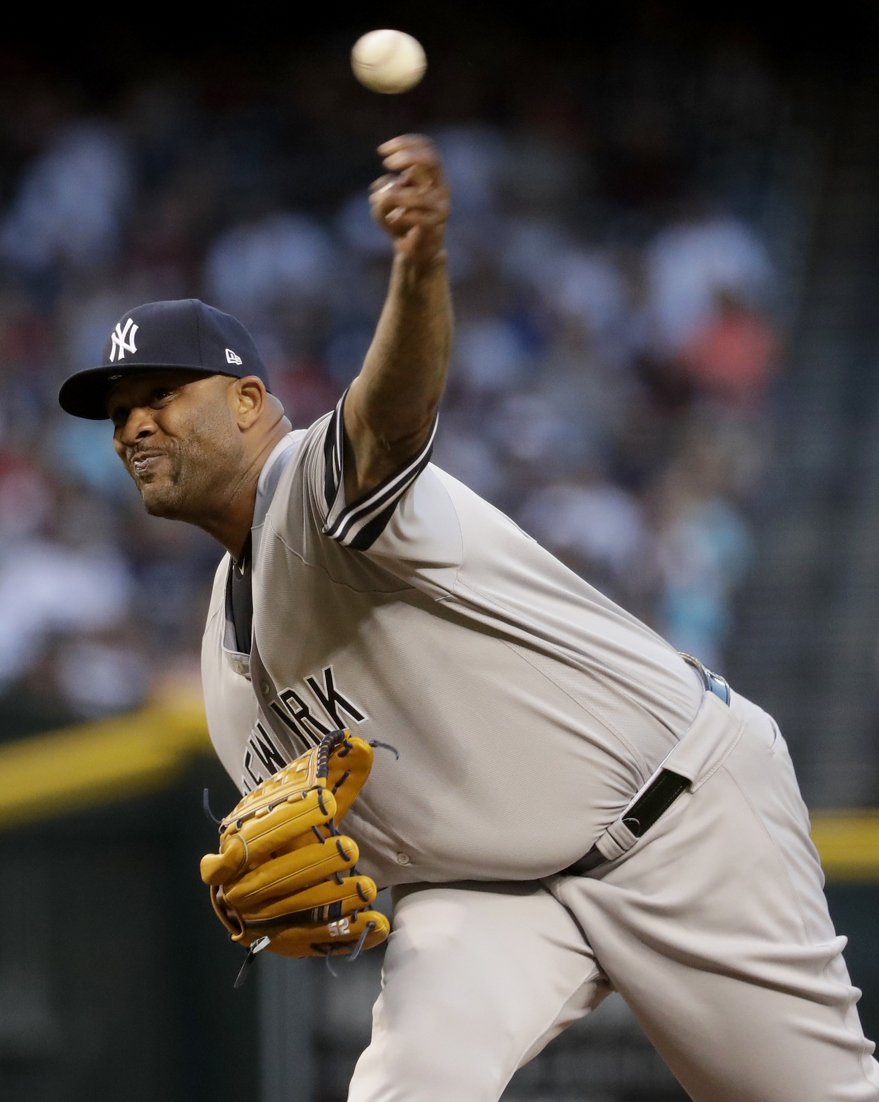 Yankees’ Sabathia becomes 17th pitcher with 3,000 strikeouts