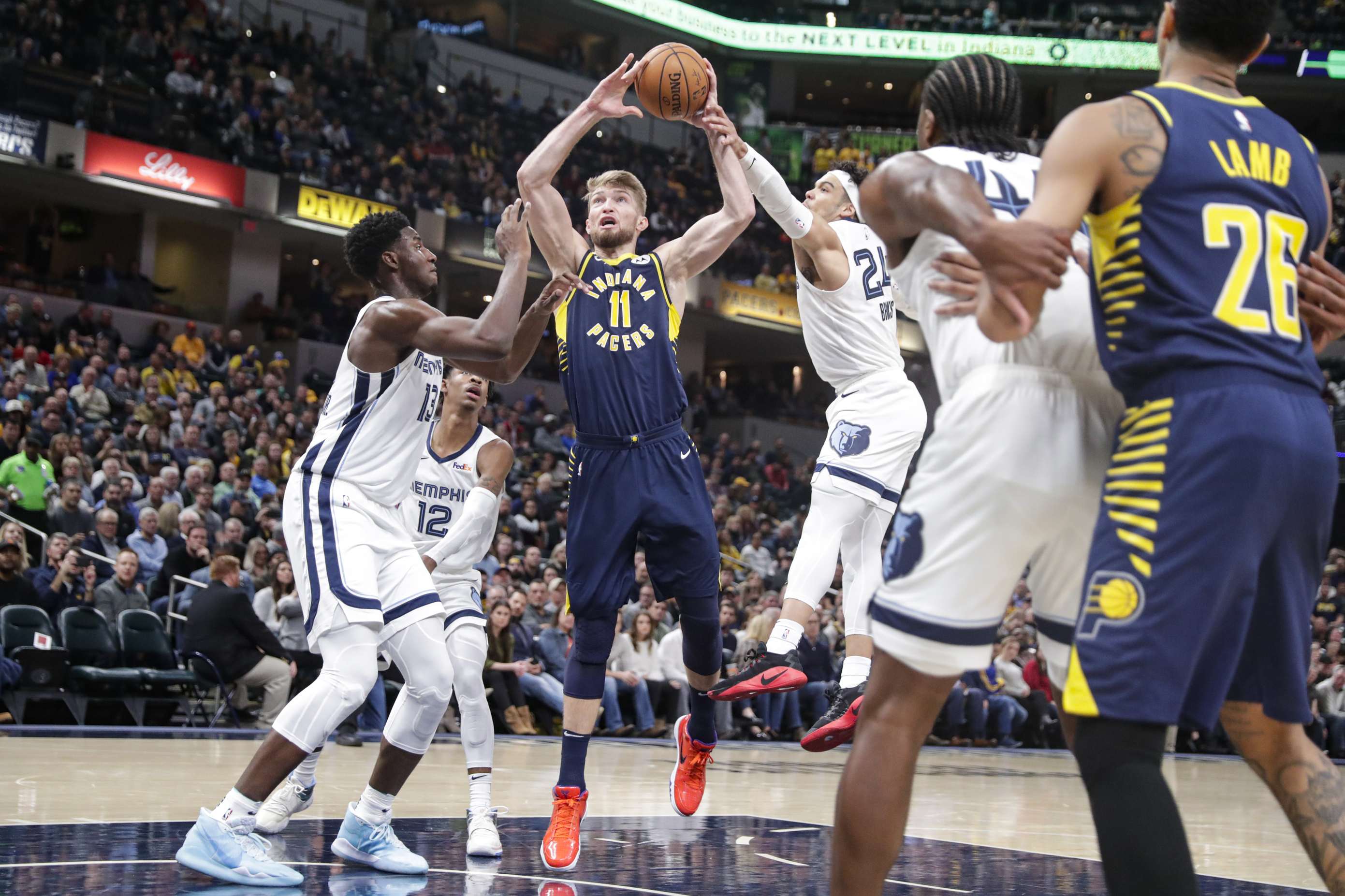 Warren scores 26 to lead Pacers over Grizzlies, 126-114