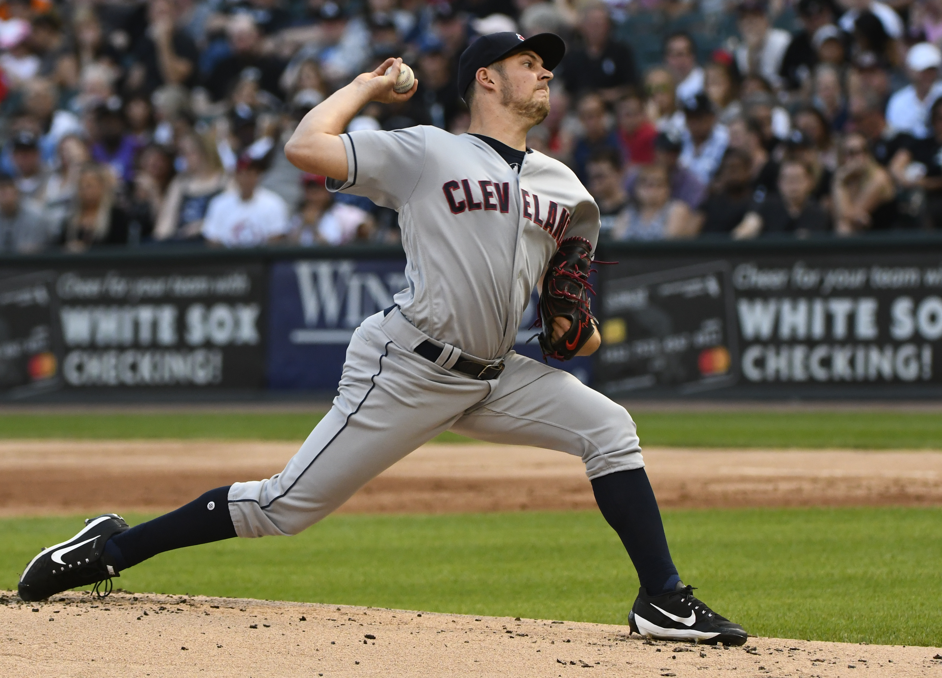 Indians place Trevor Bauer on DL with stress fracture