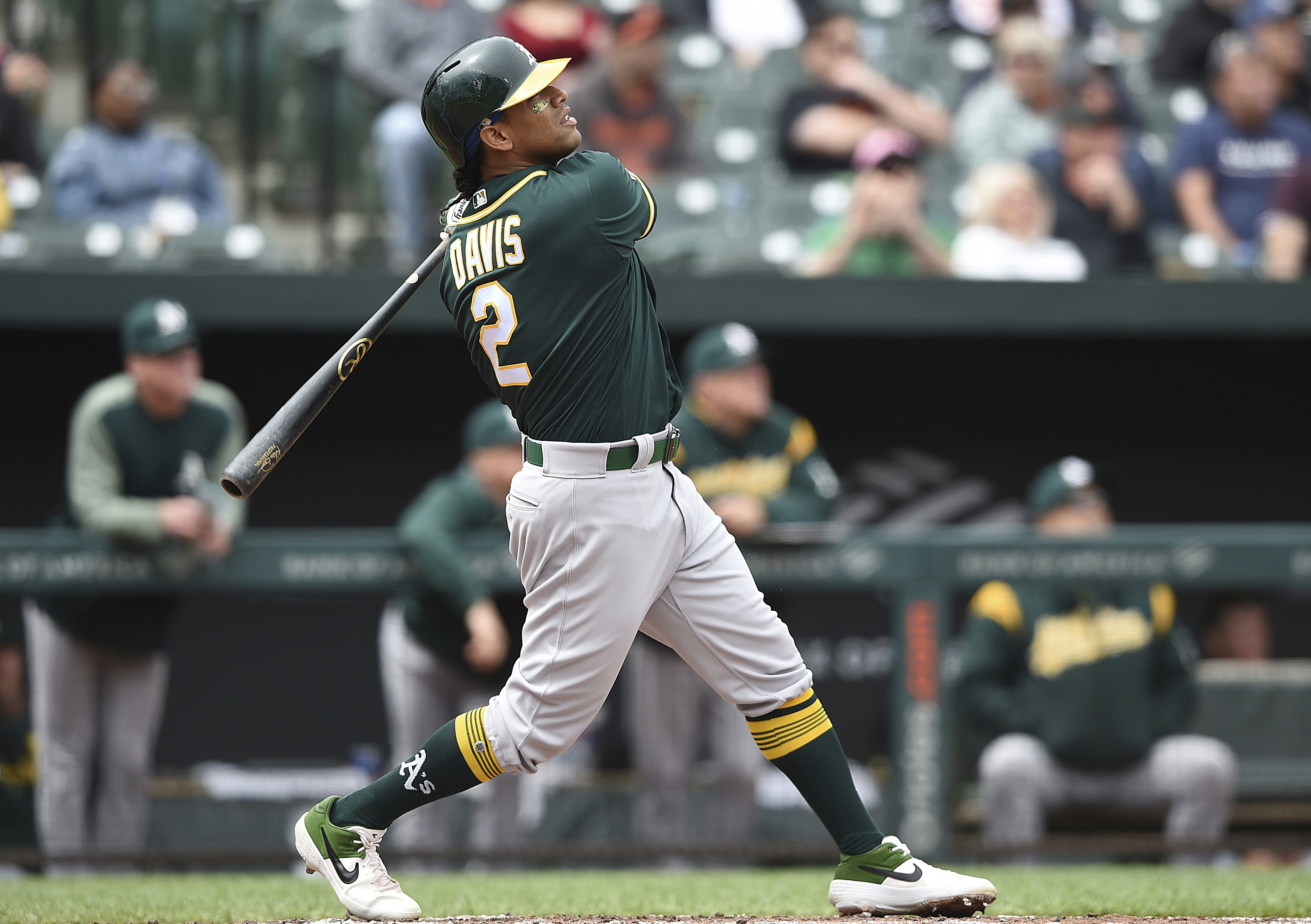 Athletics slugger Khris Davis returns from injured list