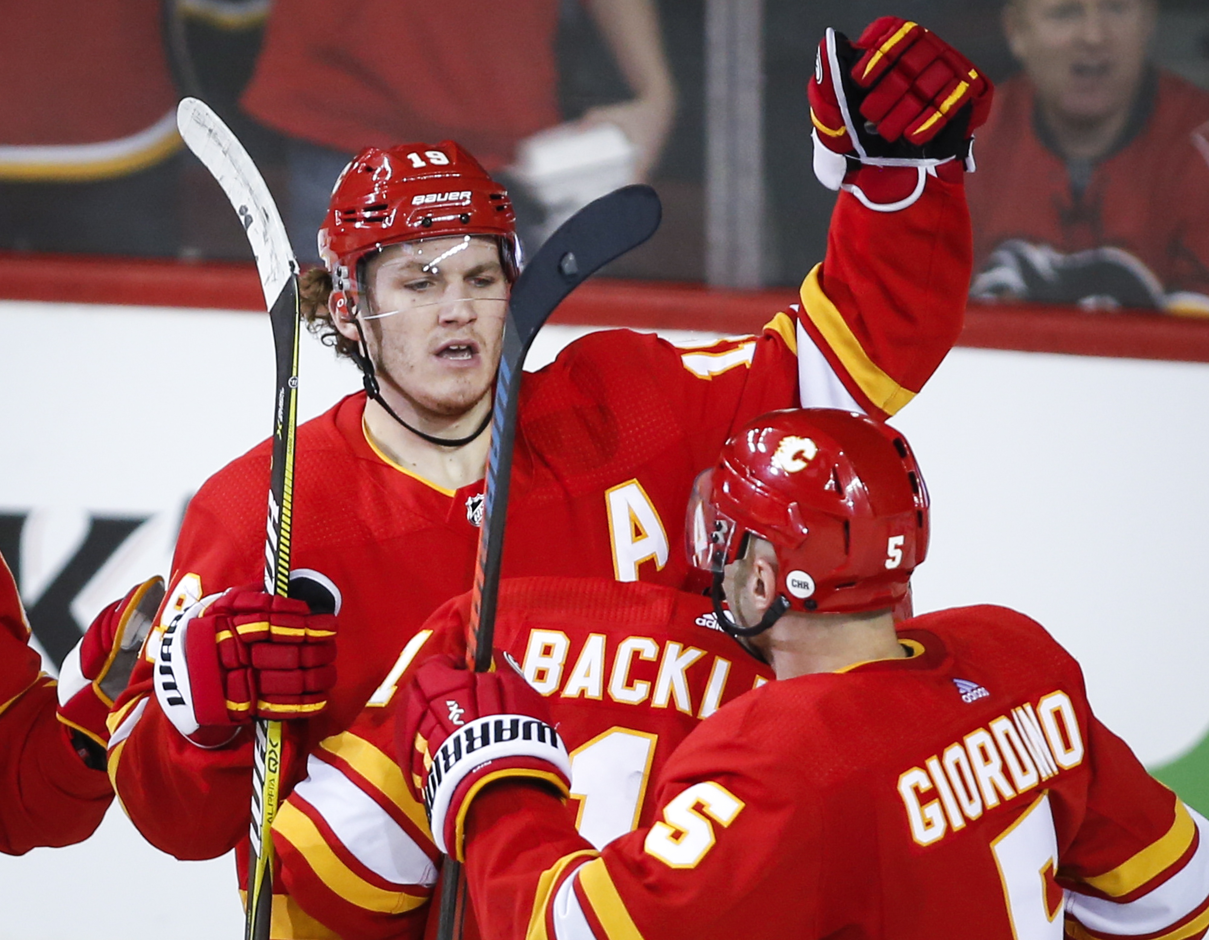 Tkachuk’s 5-point game leads Flames past Rangers 5-1