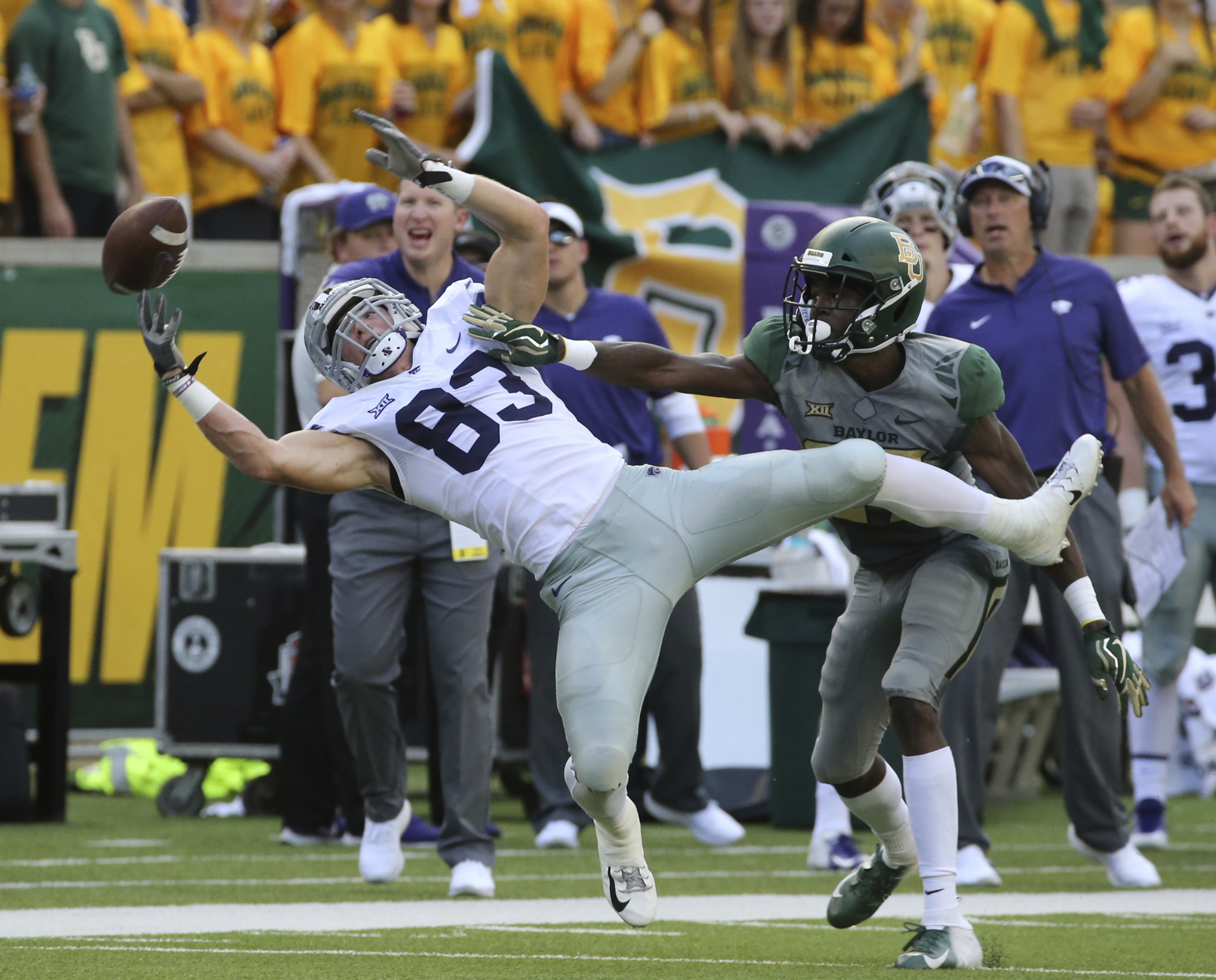 Baylor beats K-State on Martin’s FG with 8 seconds left
