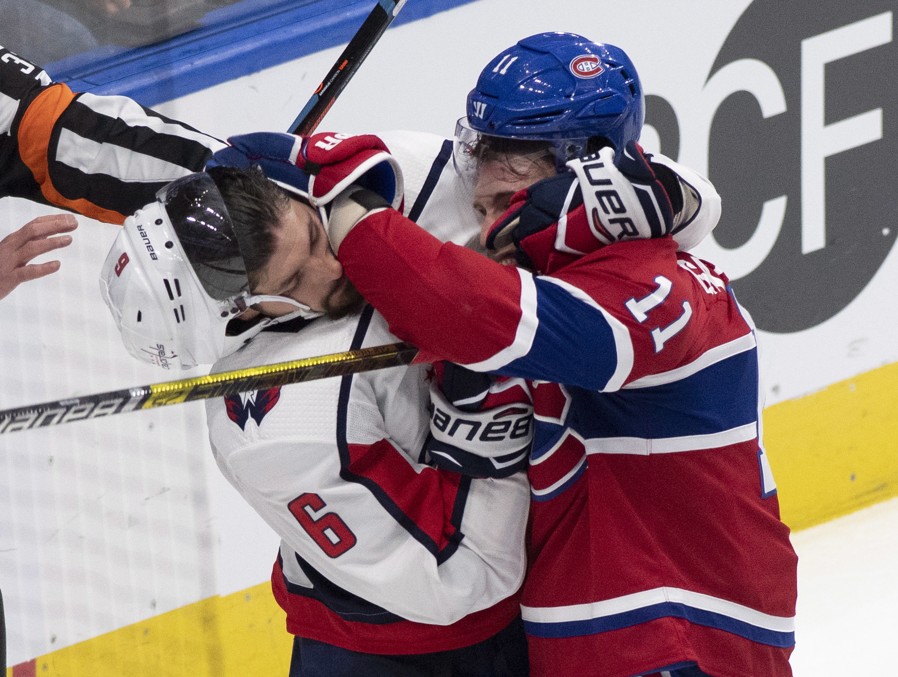 Gallagher helps Canadiens beat Capitals 5-2 in Quebec City