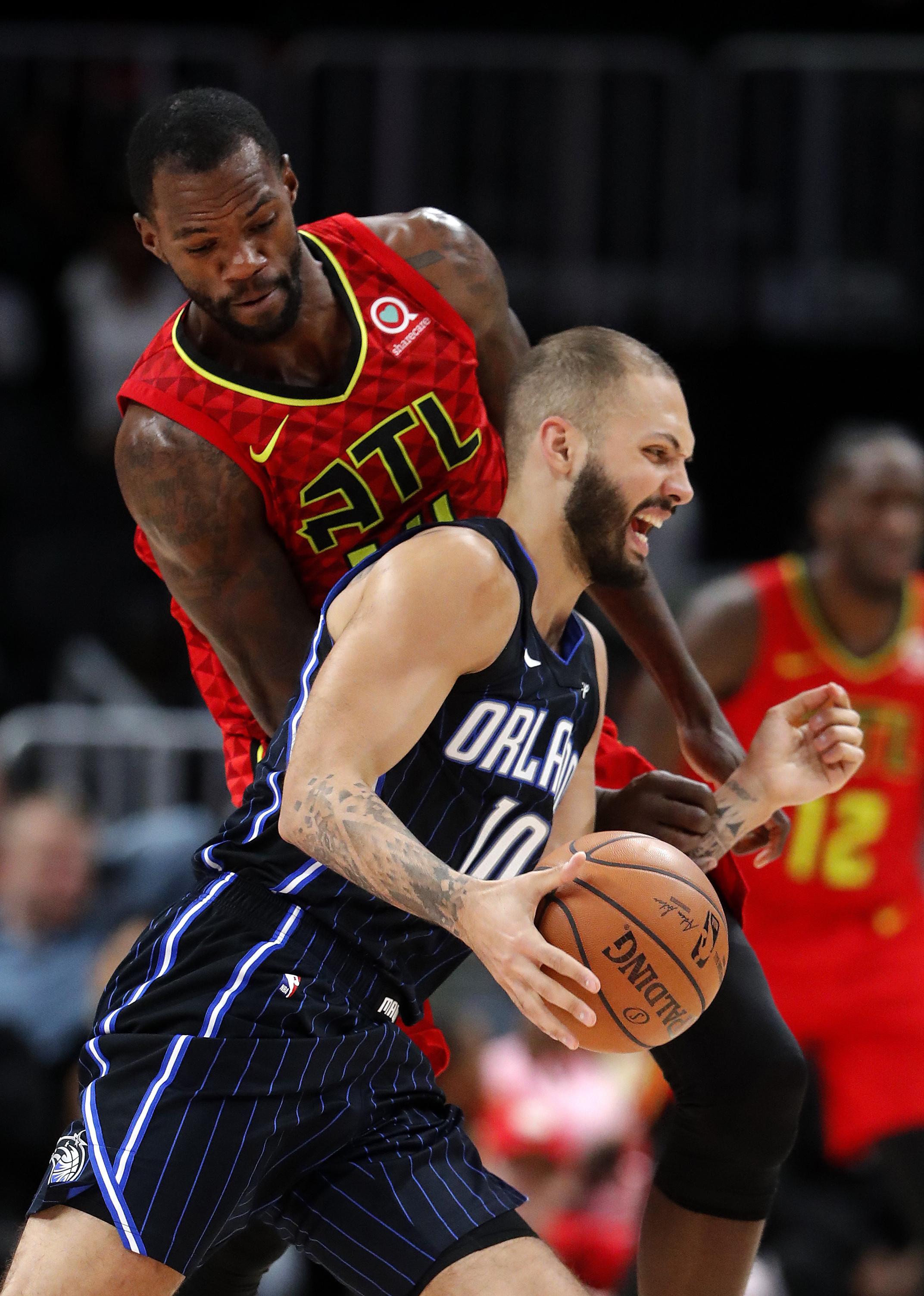 Vucevic leds Magic to 3rd straight win, 124-108 over Hawks