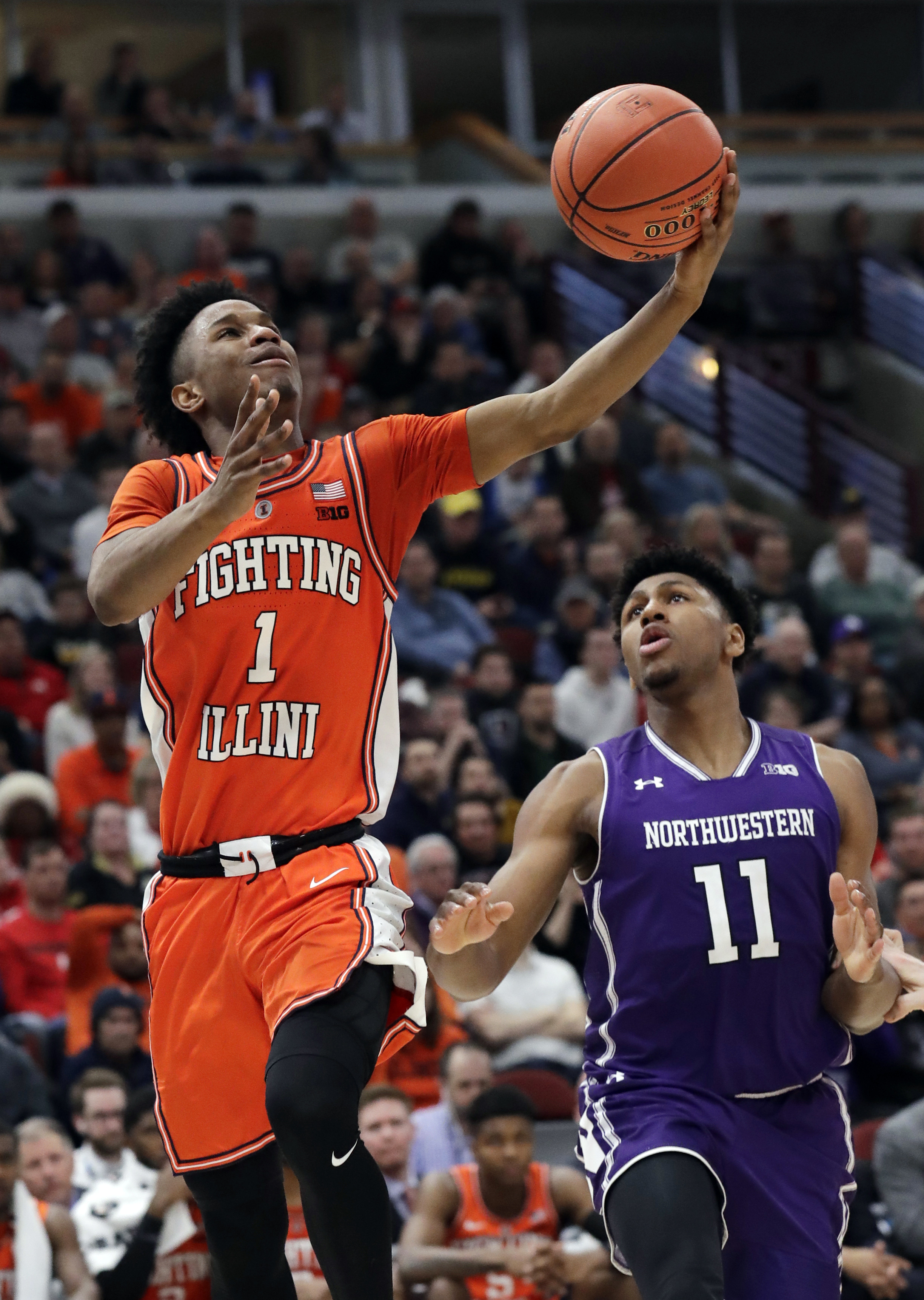 Illinois rallies late to beat Northwestern 74-69 in OT