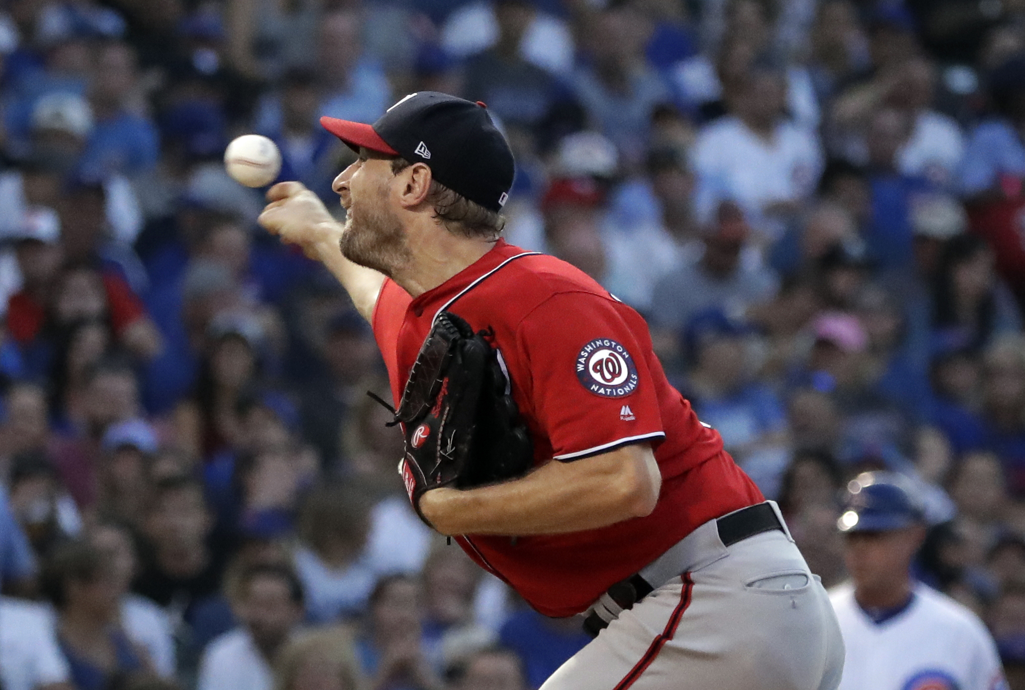 Bote’s grand slam in 9th lifts Cubs over Nationals 4-3