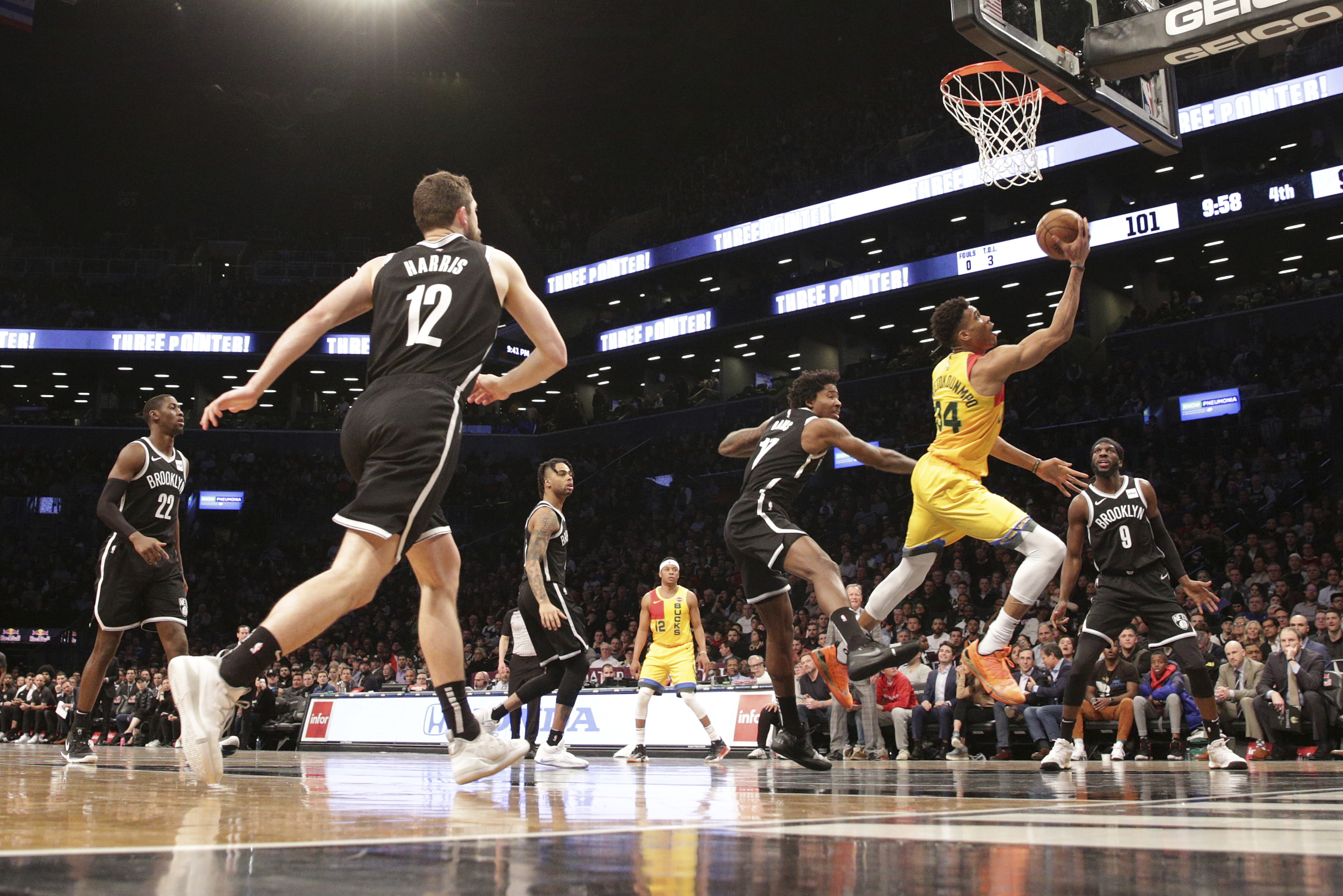 Bucks beat Nets as Antetokounmpo returns to the lineup