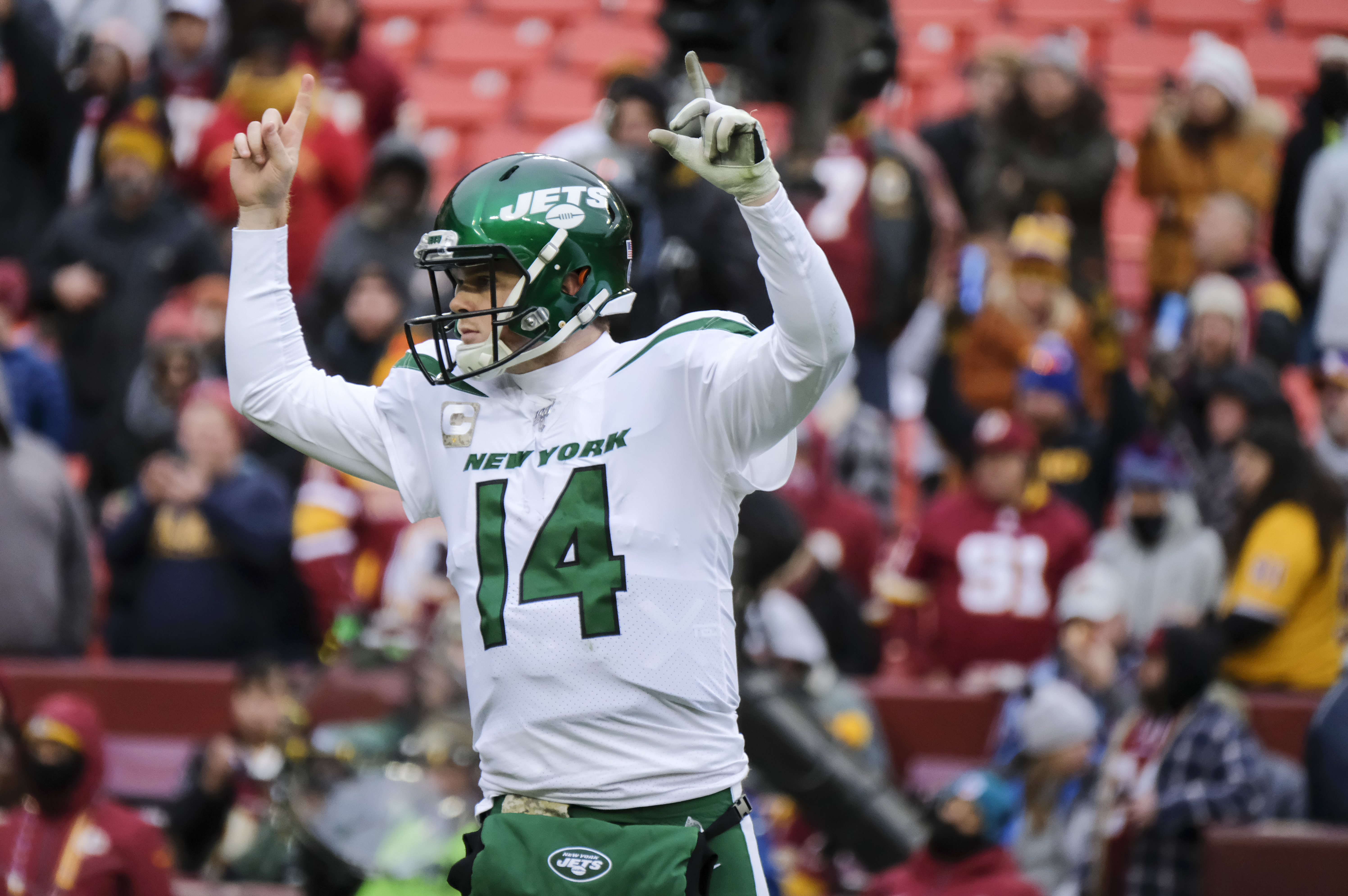 Sam Darnold throws 4 TD passes, Jets rout Redskins 34-17