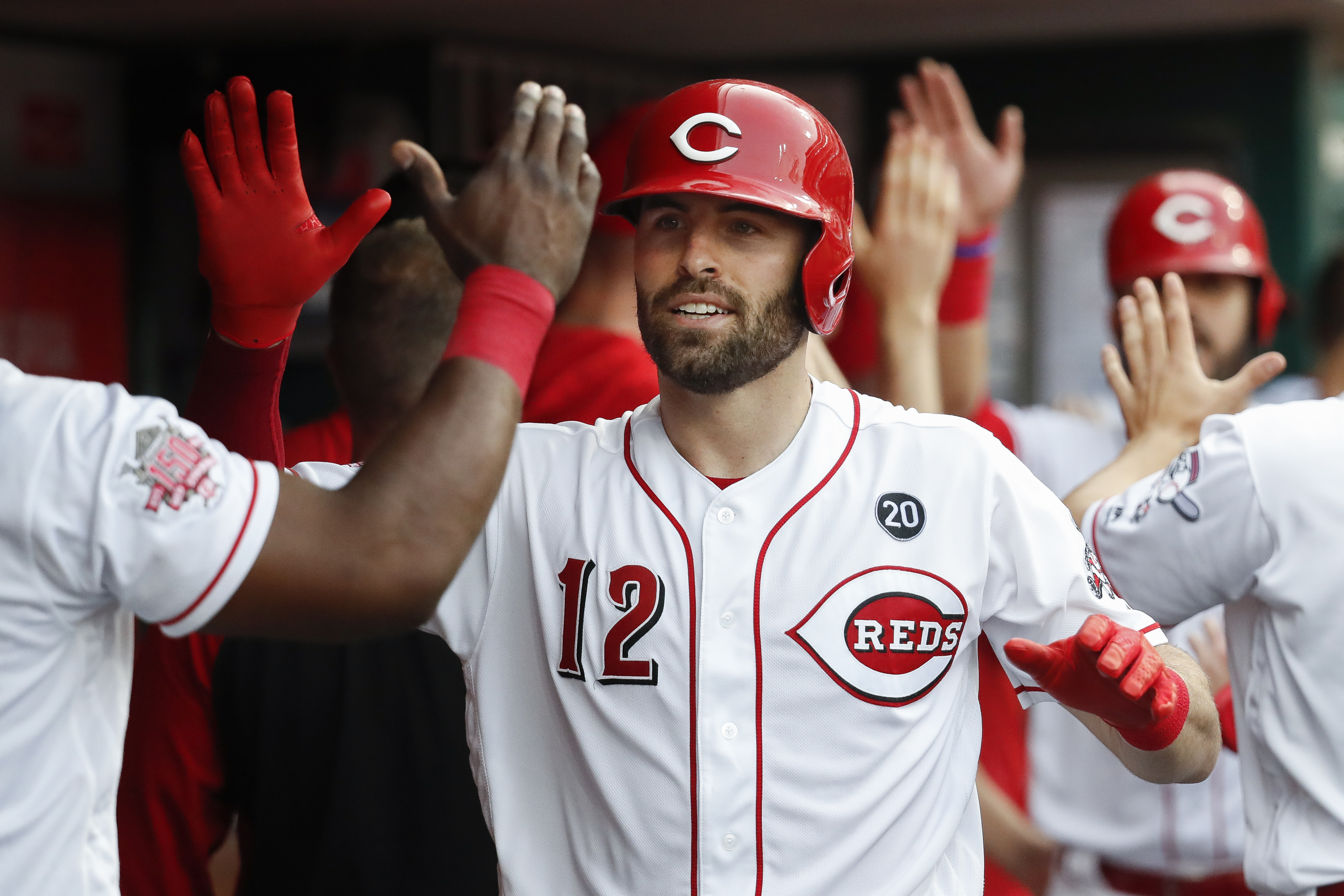 Casali homers off Corbin, Reds beat Nationals 9-3