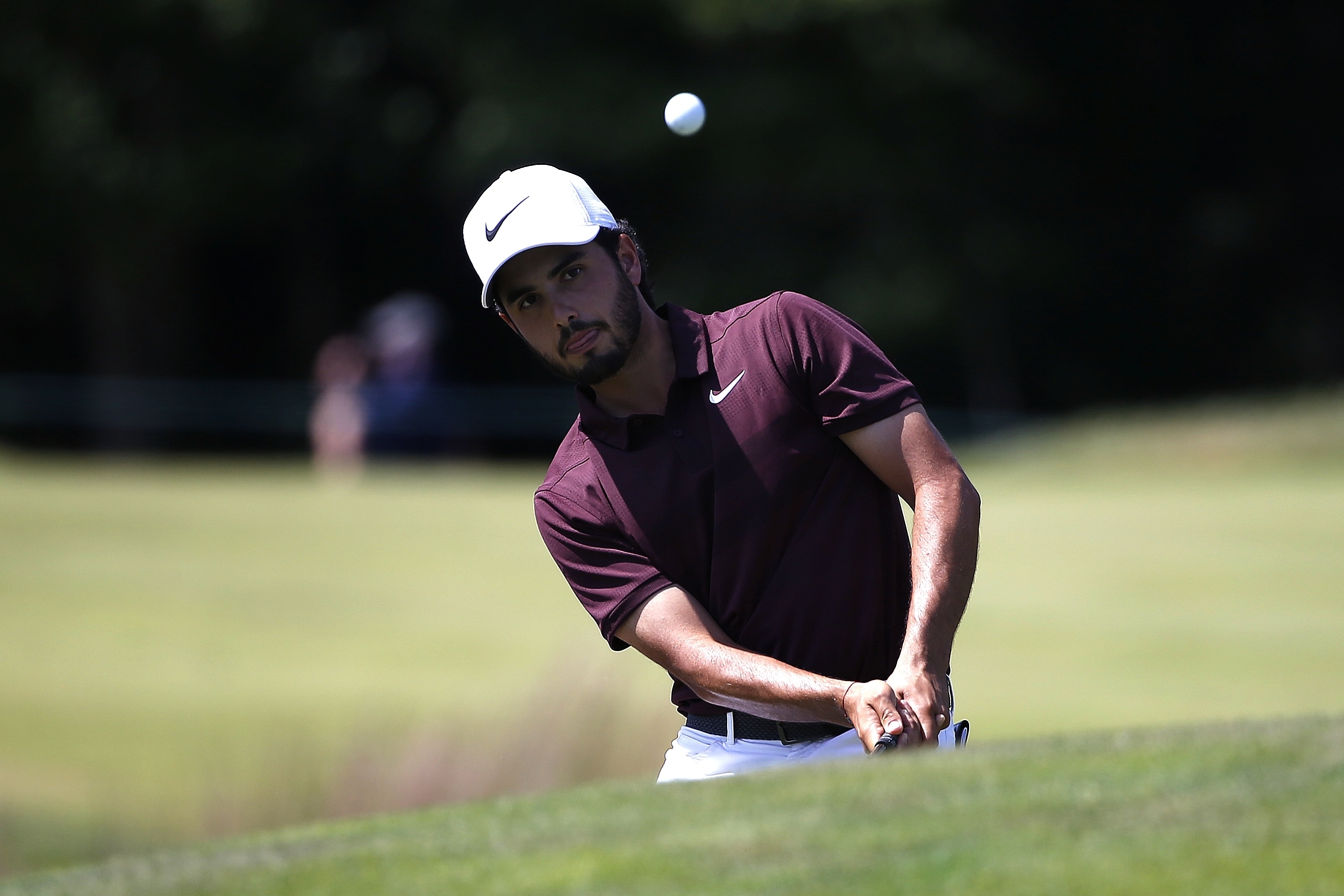 Ancer takes 1-shot lead over DeChambeau at TPC Boston