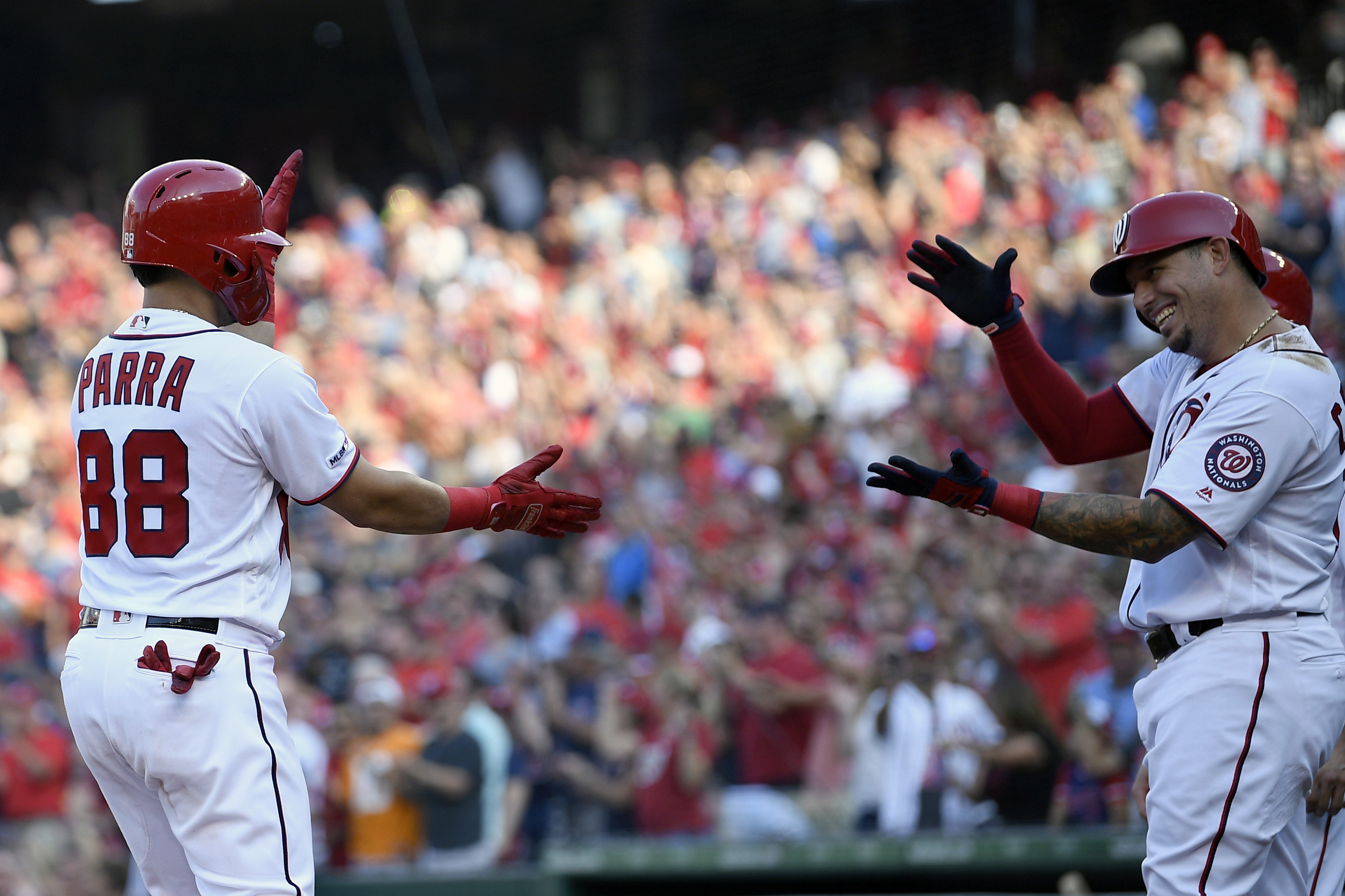 'Baby Shark' slam helps Nats clinch hosting wild-card game