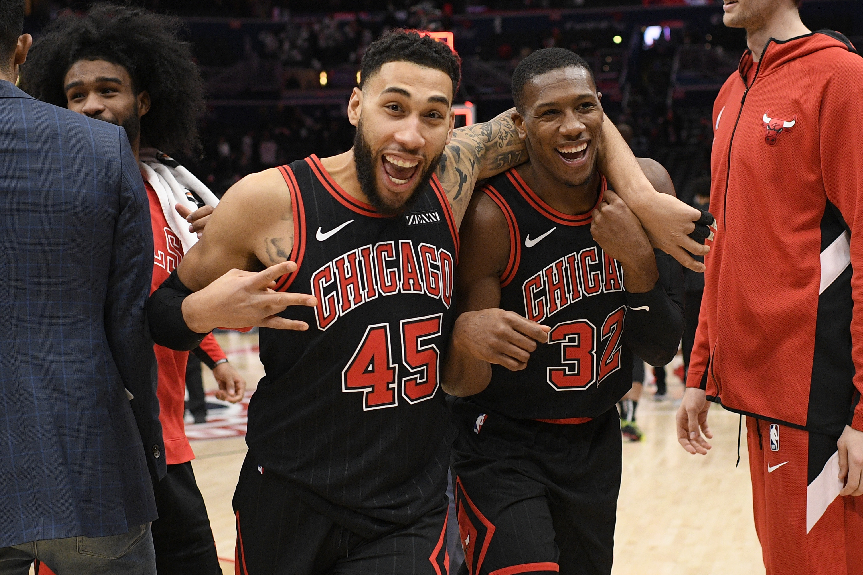 Bulls rally from 18 down to beat Wizards in overtime