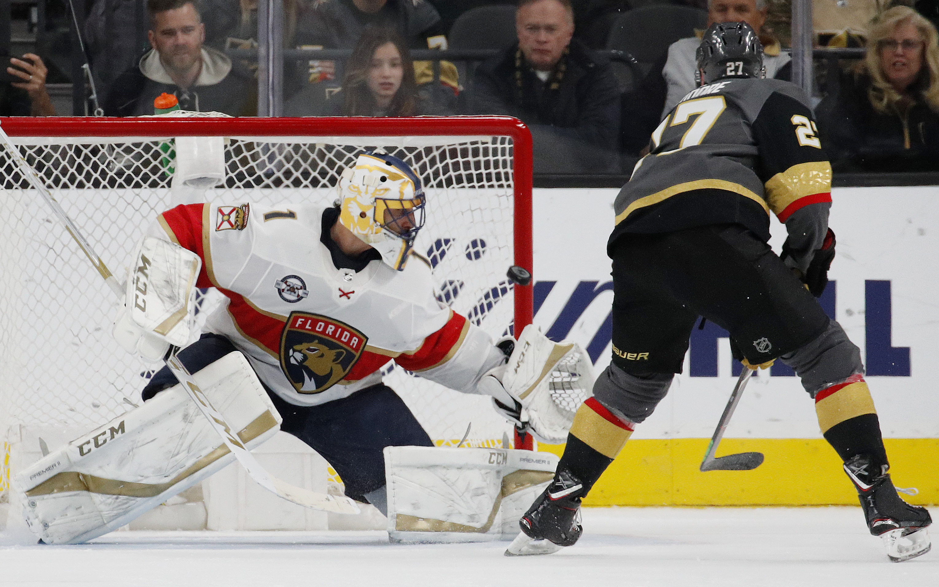 Theodore’s shootout goal lifts Vegas past Florida 6-5