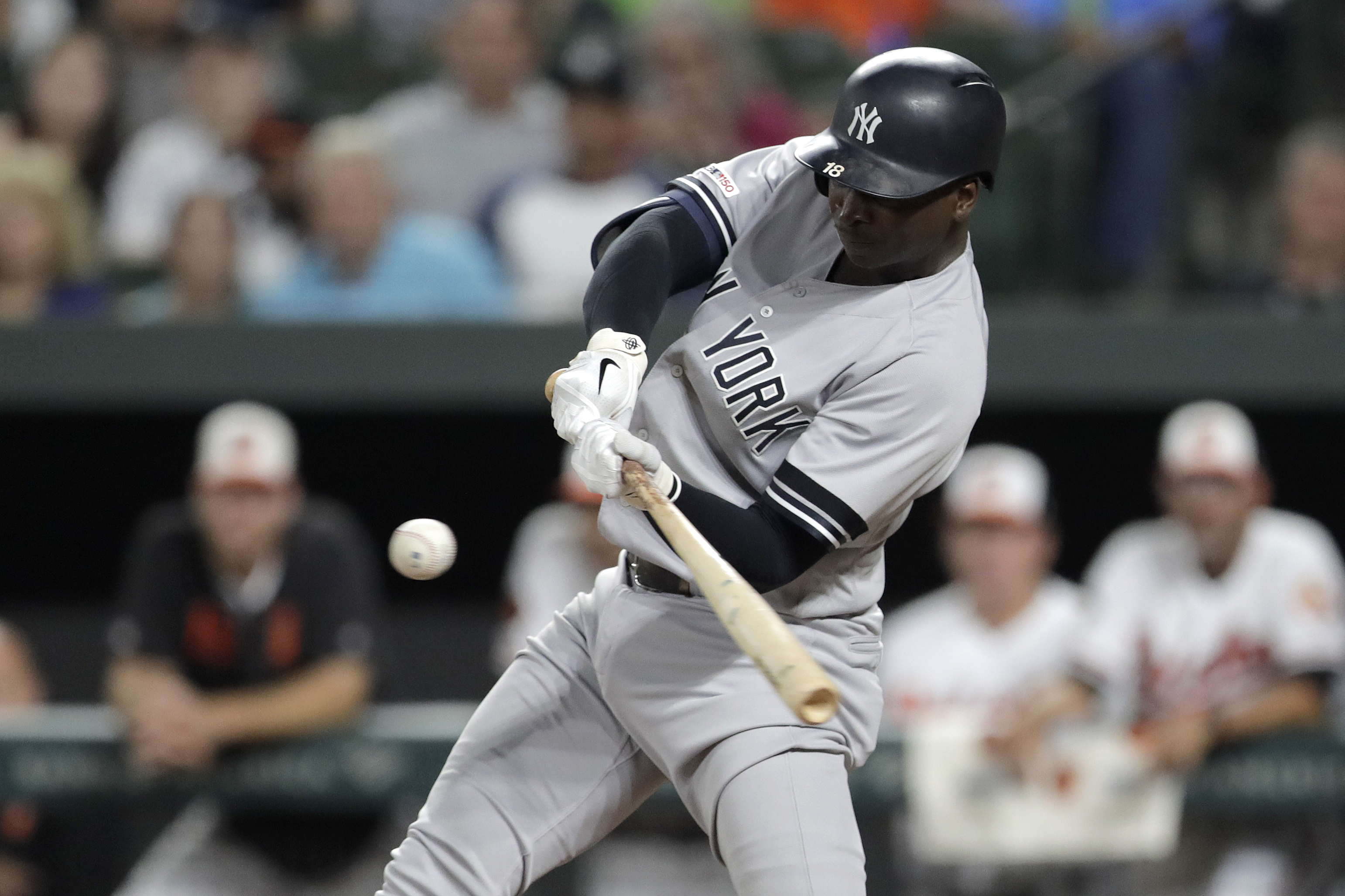 Yankees hit 6 HRs, beat Orioles 9-4 for 7th straight win